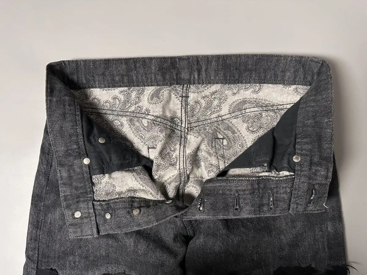 Issey Miyake Archive Issey Miyake SS2011 Circle Embroidery Jaquard Denim Size US 32 / EU 48 - 8 Thumbnail