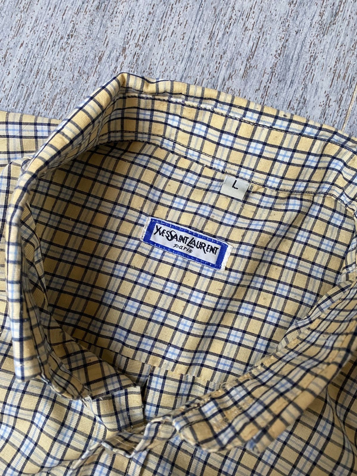 Yves Saint Laurent Shirt Yves Saint Laurent vintage luxury 70s 80s Size US L / EU 52-54 / 3 - 4 Thumbnail