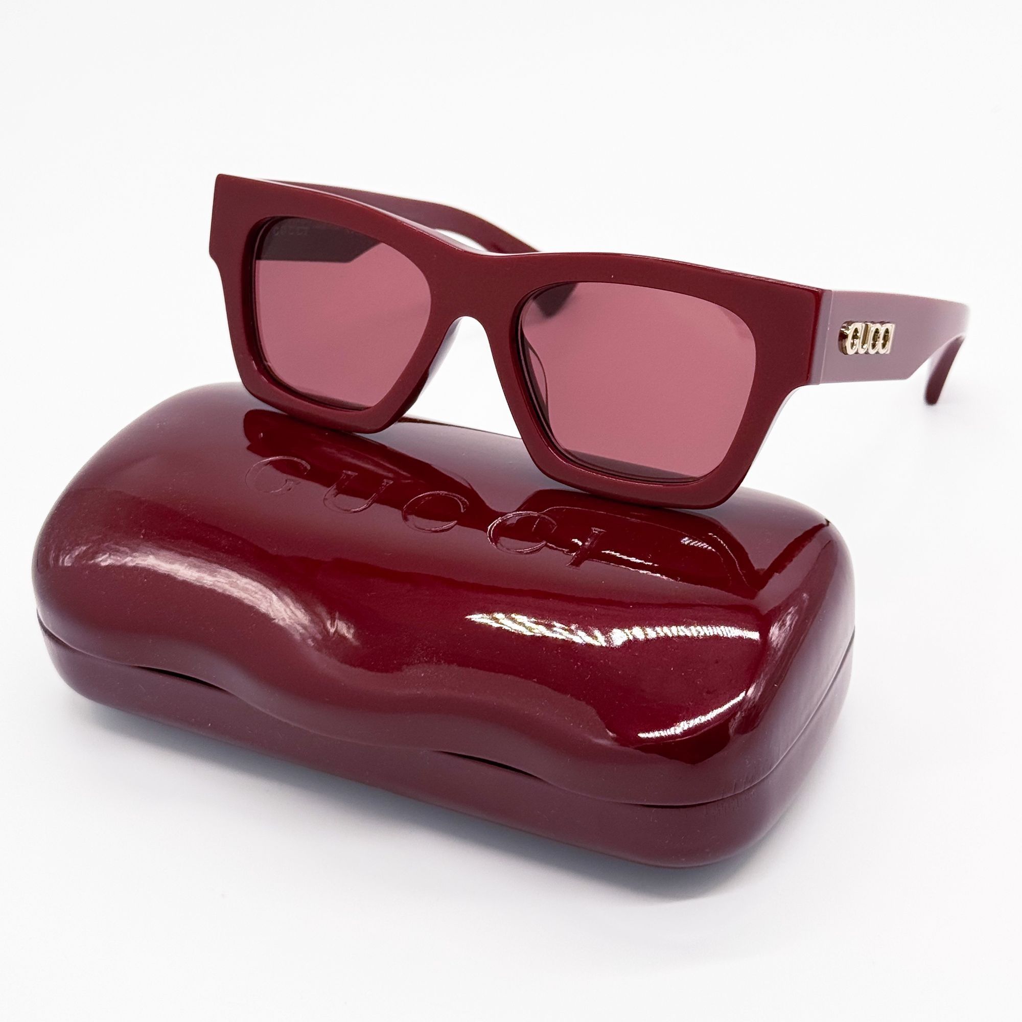 Gucci NEW GUCCI GG1835SA 003 WOMEN RED SUNGLASSES GUCCI Size ONE SIZE - 1 Thumbnail