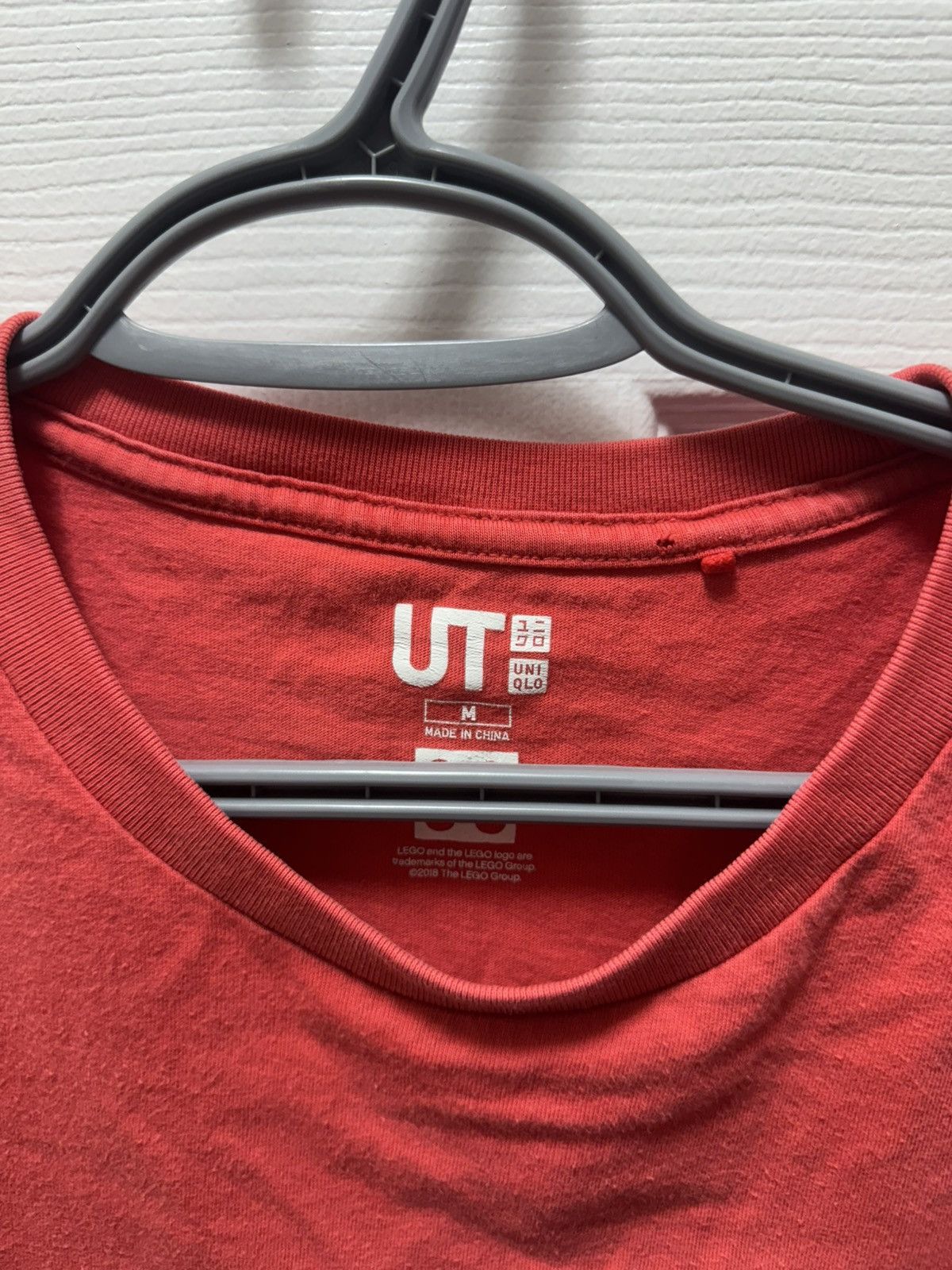LEGO Uniqlo x Lego Design Brick Red Shirt Size US M / EU 48-50 / 2 - 3 Thumbnail