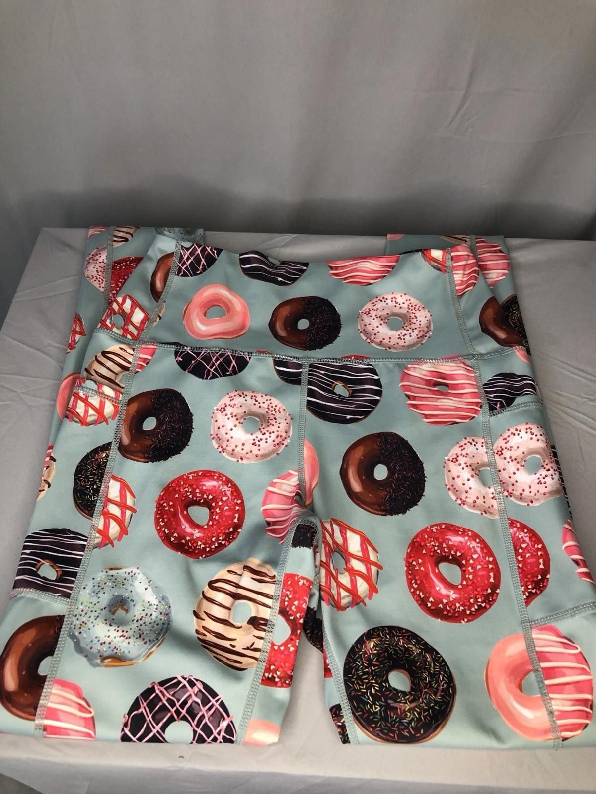 Other Muscles+Donuts Athletic Leggings Multicolor Quality sz L Size 36" / US 14 / IT 50 - 9 Thumbnail