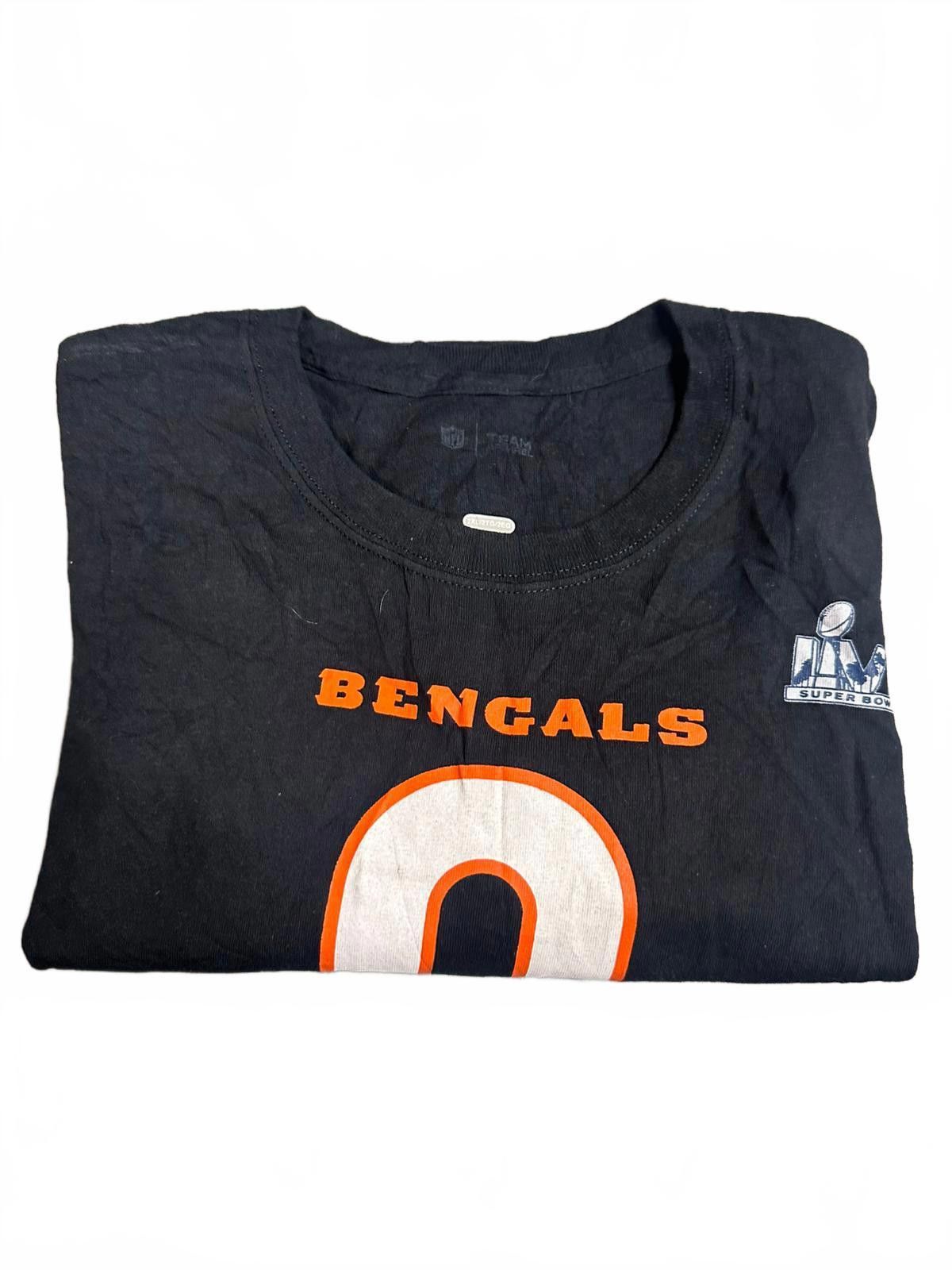 NFL Cincinnati Bengals Joe Burrow Jersey T-Shirt - Size 2XL Size US XXL / EU 58 / 5 - 4 Thumbnail