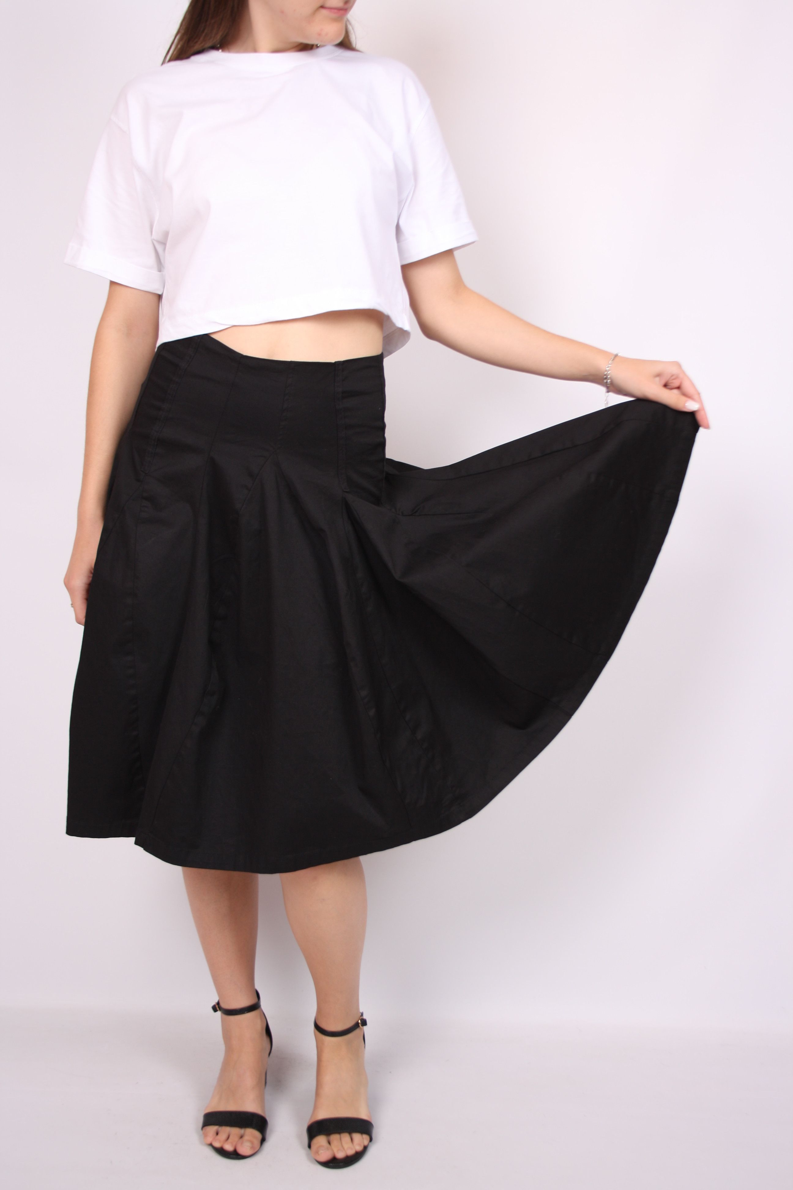 Rundholz Rundholz Black Label Pleated A-line Skirt size XS Size 26" / US 2 / IT 38 - 3 Thumbnail