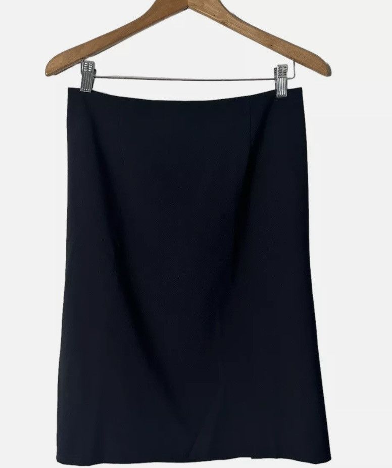 Theory Theory Women Pencil Skirt Blue Golda 2 Double Split Size 8 Size 30" / US 8 / IT 44 - 5 Thumbnail