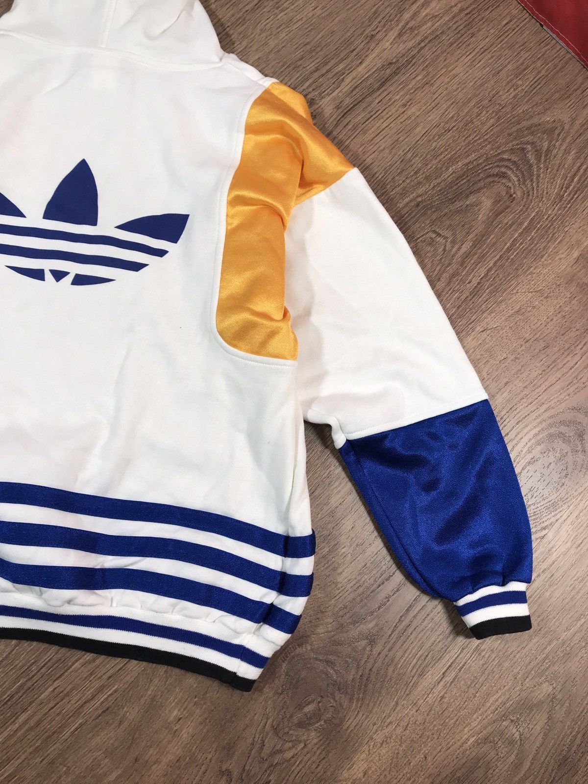 Adidas Vintage 80s Adidas Hoodie Size US XL / EU 56 / 4 - 12 Thumbnail