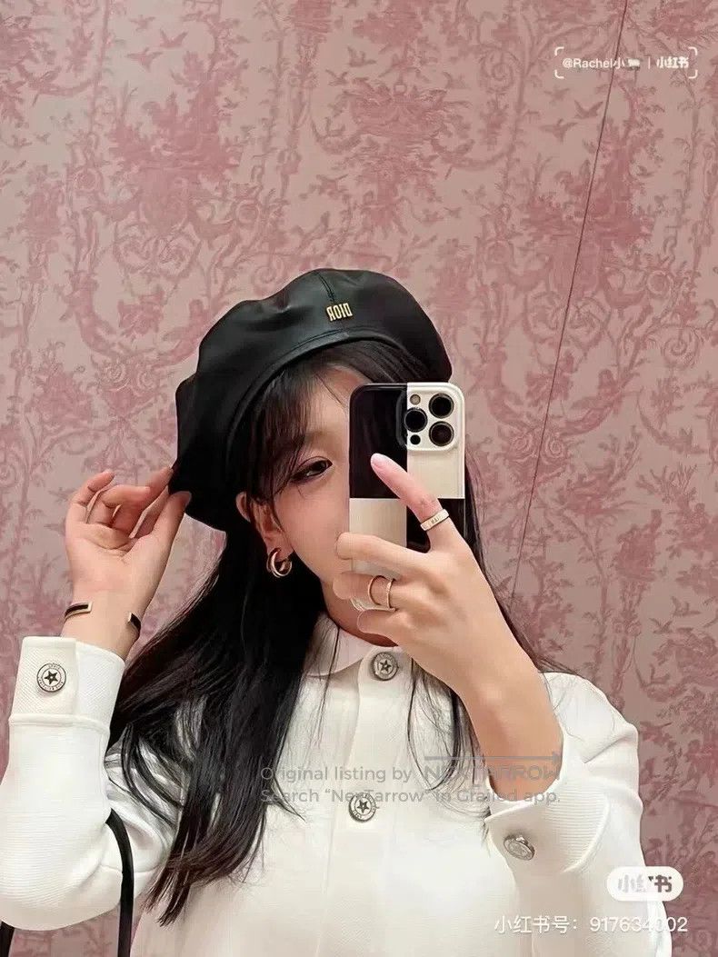 Dior Dior Size58 Beret Size ONE SIZE - 6 Thumbnail