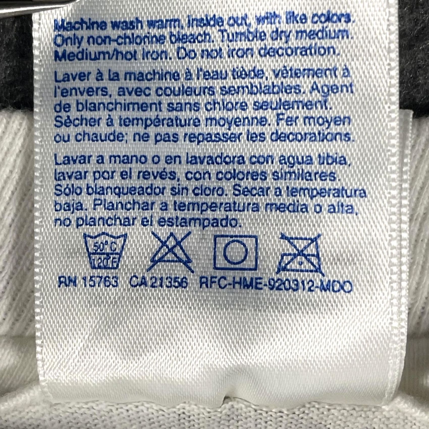 Hanes VINTAGE Hanes T-Shirt Mens XL White Graphic Print Recycled Re-Seen Museum Folk Art 1996 90s Size US XL / EU 56 / 4 - 7 Thumbnail