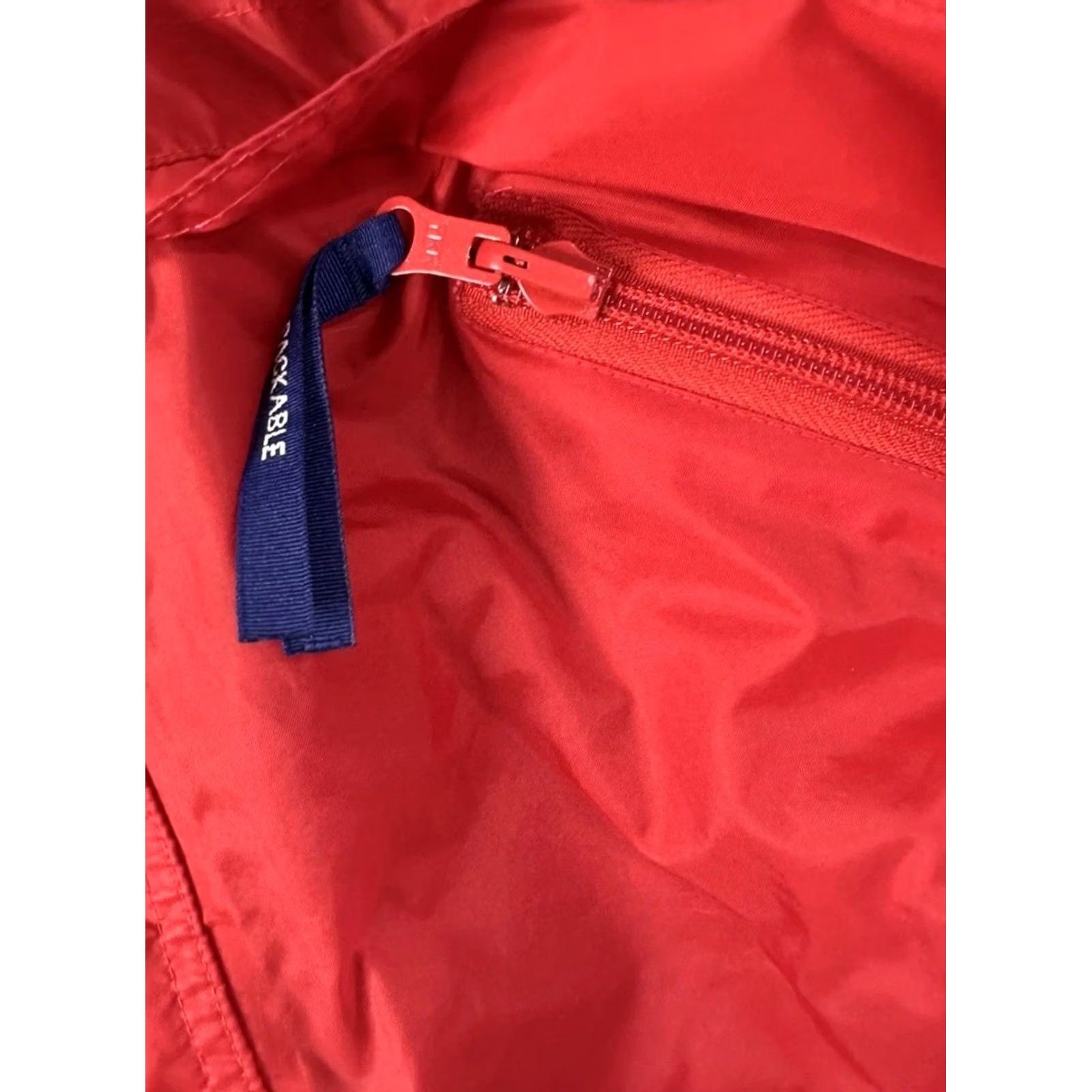 Helly Hansen VINTAGE Helly Hansen Helly Tech Red Rain Jacket Mens Medium Packable Hooded Lightweight Wind-Resistant Water Resistant 90s Retro Size US M / EU 48-50 / 2 - 4 Thumbnail