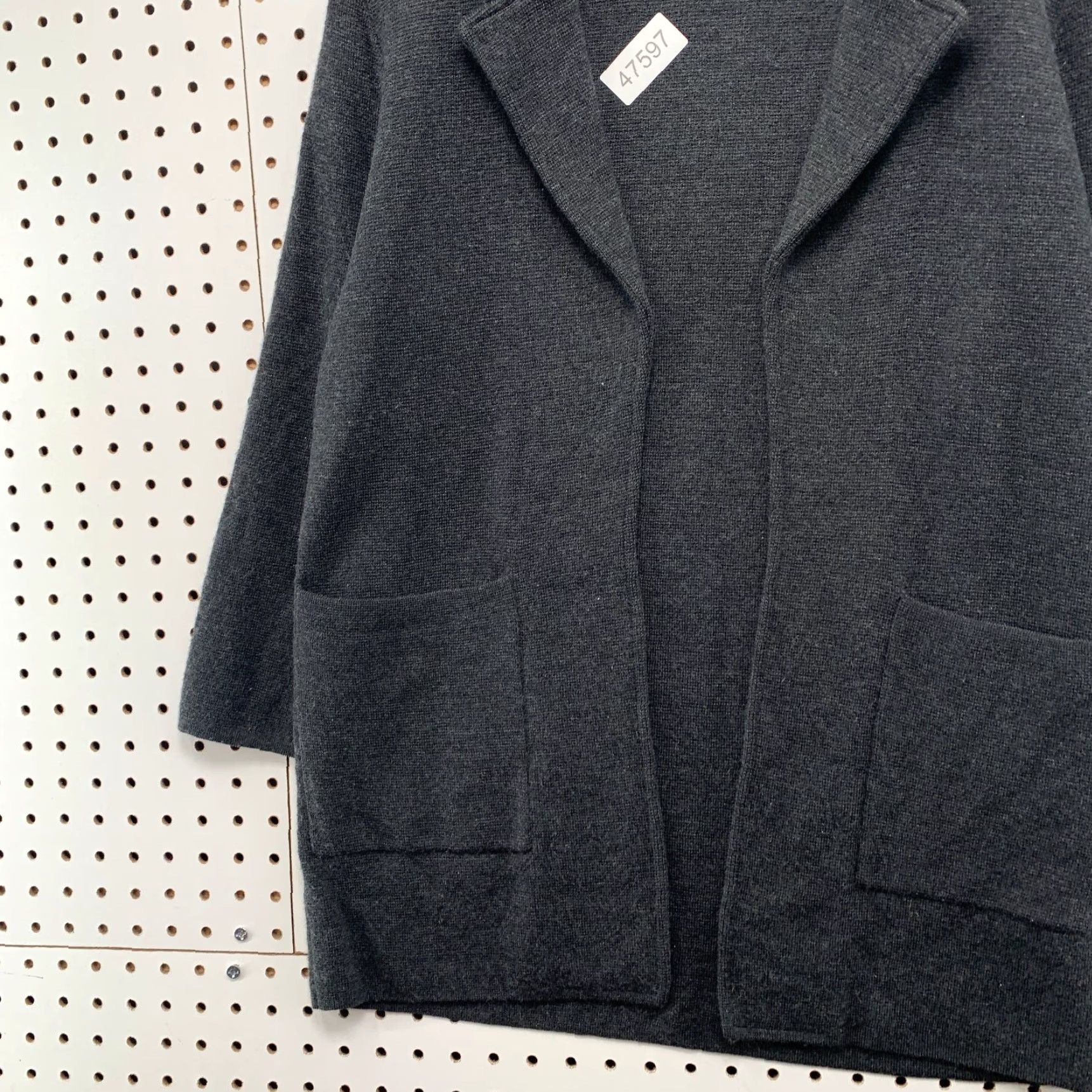 J.Crew J.CREW 100% Merino Wool Cardigan Sweater Womens XS Gray Open Front Business Work Shirt/Hoodie/Top Size XS / US 0-2 / IT 36-38 - 5 Thumbnail