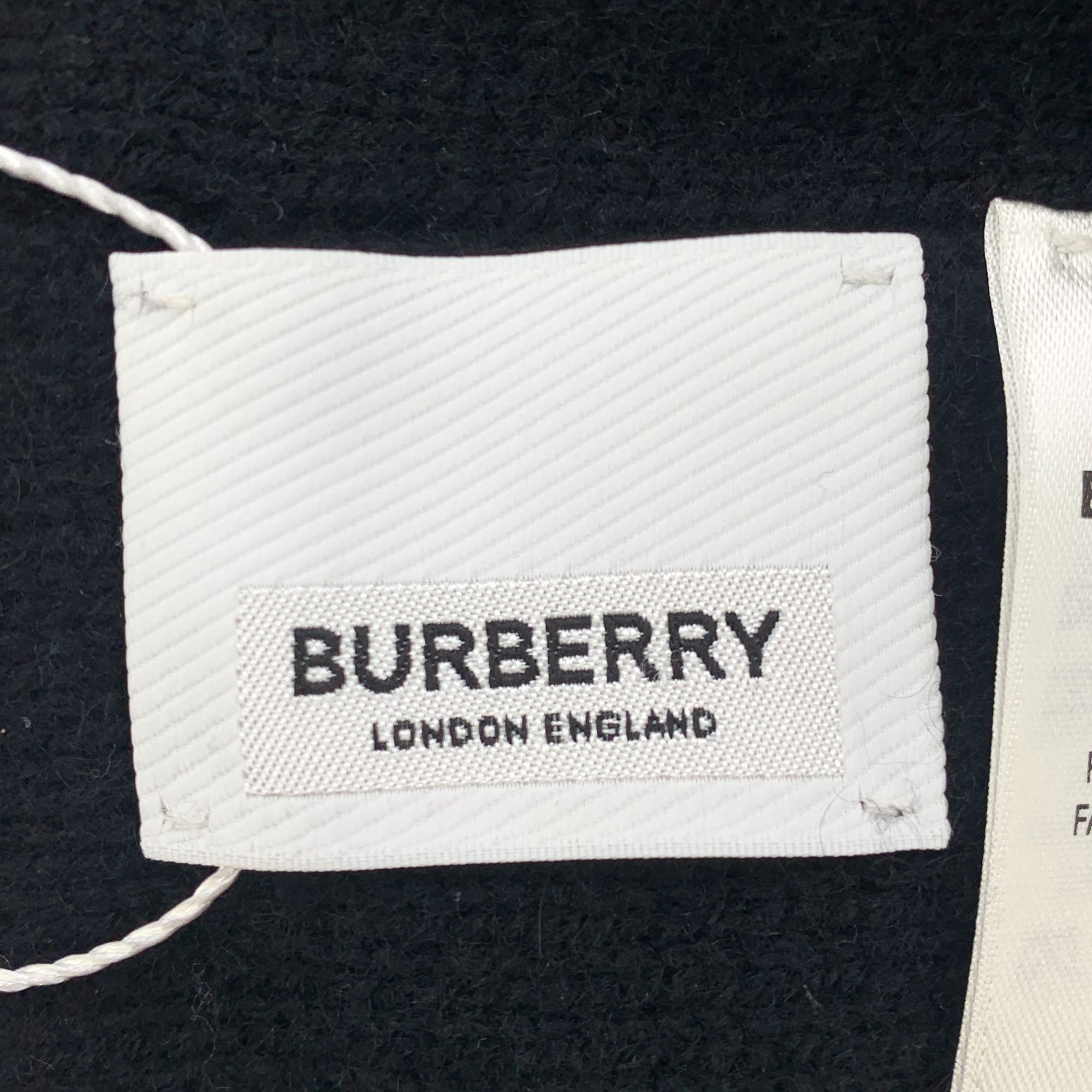 Burberry Burberry Black & Cream Reversible Knit Beanie Hat 100% Cashm Size ONE SIZE - 7 Thumbnail