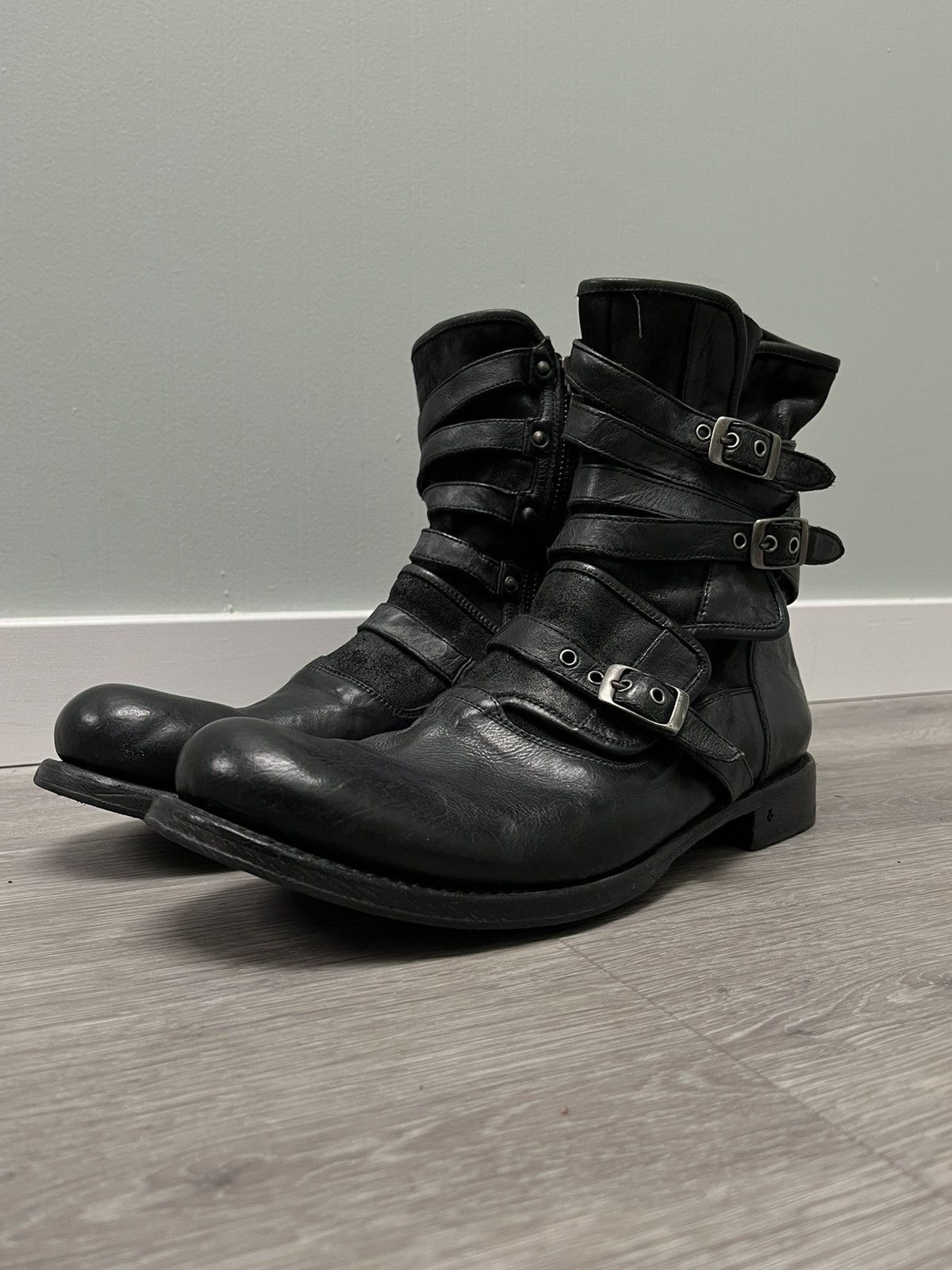 John Varvatos Engineer Triple buckle Boot. 11.5 Size US 11.5 / EU 44-45 - 4 Thumbnail