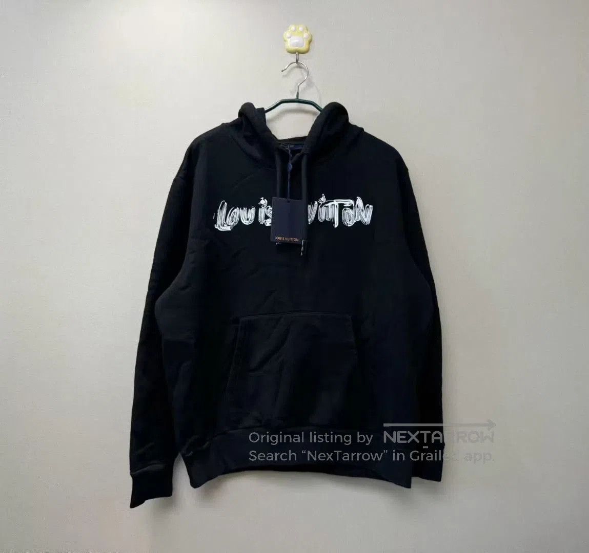 Louis Vuitton Louis Vuitton LV Logo Black White Hoodie. Size US XL / EU 56 / 4 - 1 Thumbnail