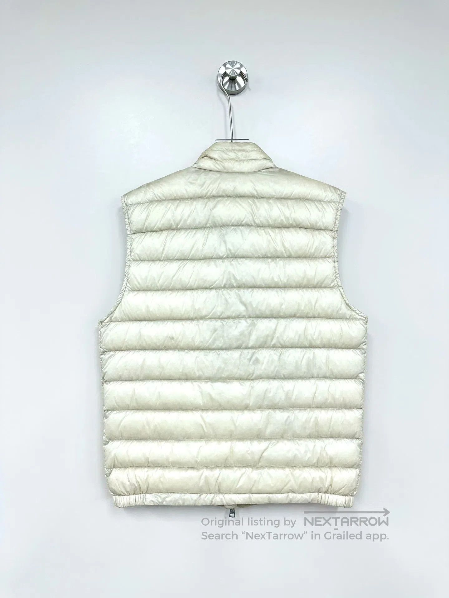 Moncler Moncler White Color Block Zipper Sleeveless Puffer Vest| Size US M / EU 48-50 / 2 - 2 Thumbnail