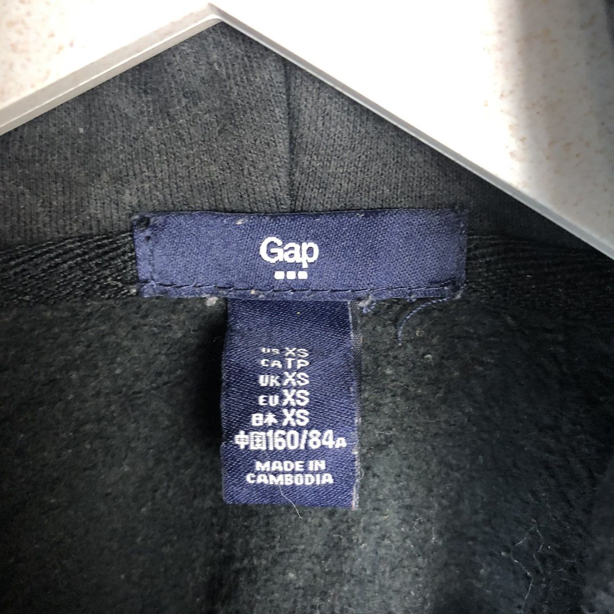 Gap Gap Black sweater Hoodie #A877 Size US XS / EU 42 / 0 - 11 Thumbnail