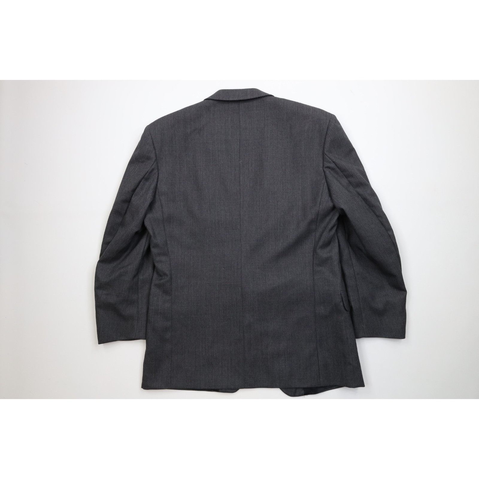 Vintage Vintage 90s Streetwear 2 Piece Wool Suit Wedding Size 42R - 8 Thumbnail