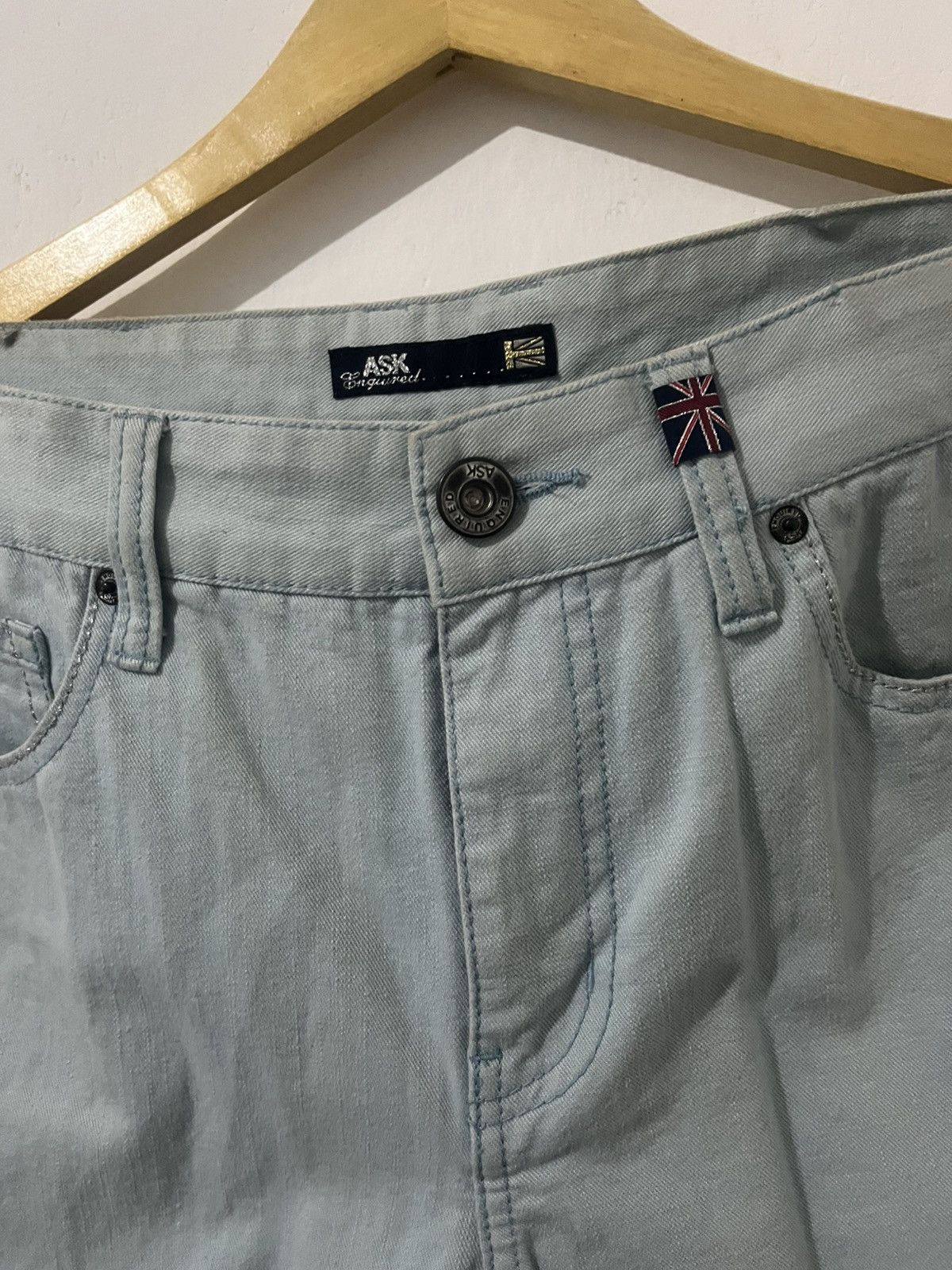 Japanese Brand DENIM SHORTS ASK ENQUIRED Size US 32 / EU 48 - 9 Thumbnail