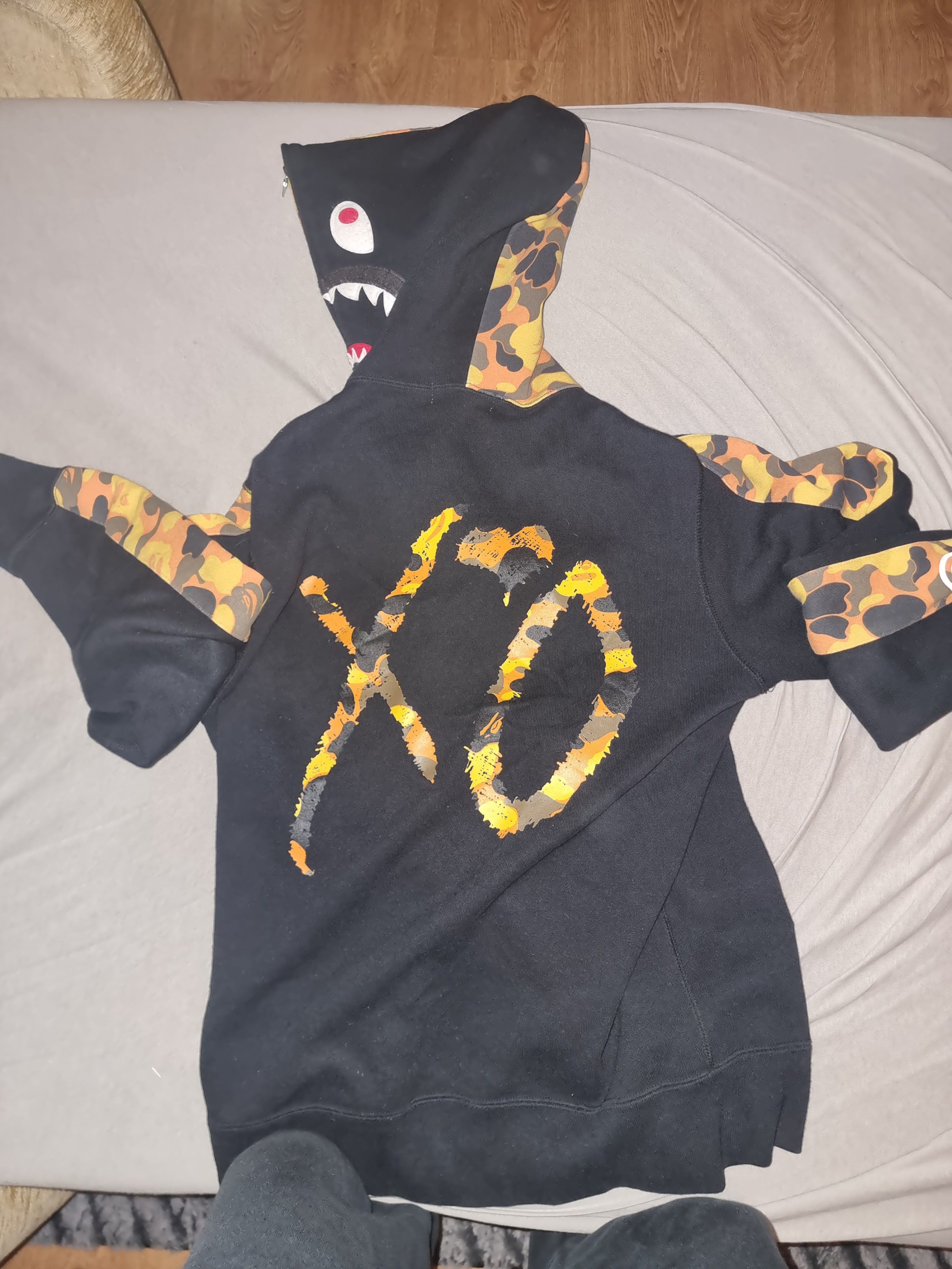 Bape BAPE x XO Shark Zip Up Hoodie Size US M / EU 48-50 / 2 - 3 Thumbnail