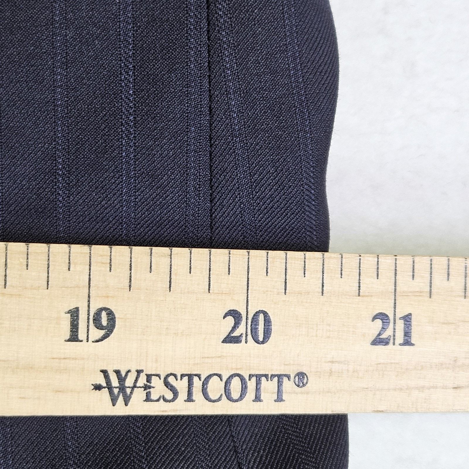 Canali Canali Blazer Black Super 120s Wool Italian Suit Jacket Size 42R - 14 Thumbnail