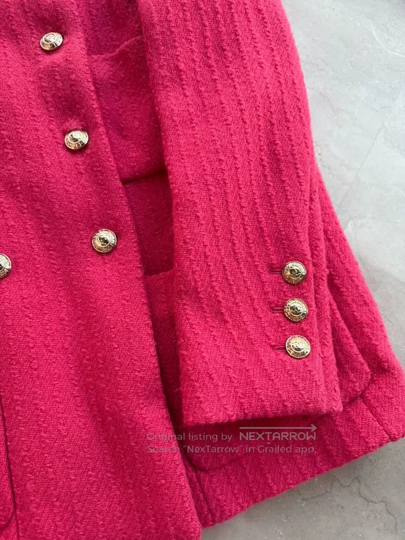 Chanel Chanel Equestrian series red jacket Size XXS / US 00 / IT 34 - 3 Thumbnail