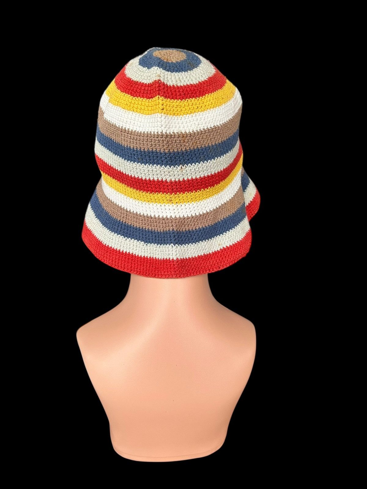Japanese Brand × Kapital × Vintage Crochet Knitted Handmade Bucket Hats Size ONE SIZE - 2 Thumbnail