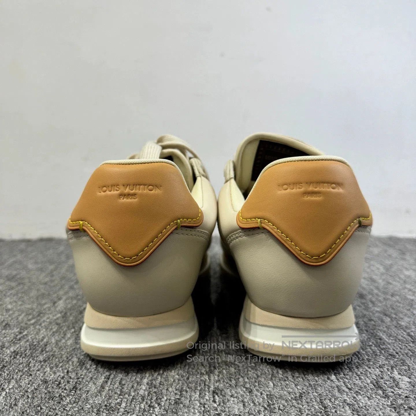 Louis Vuitton Louis Vuitton 25FW Beige Bread Sneakers. Size US 7 / EU 40 - 3 Thumbnail