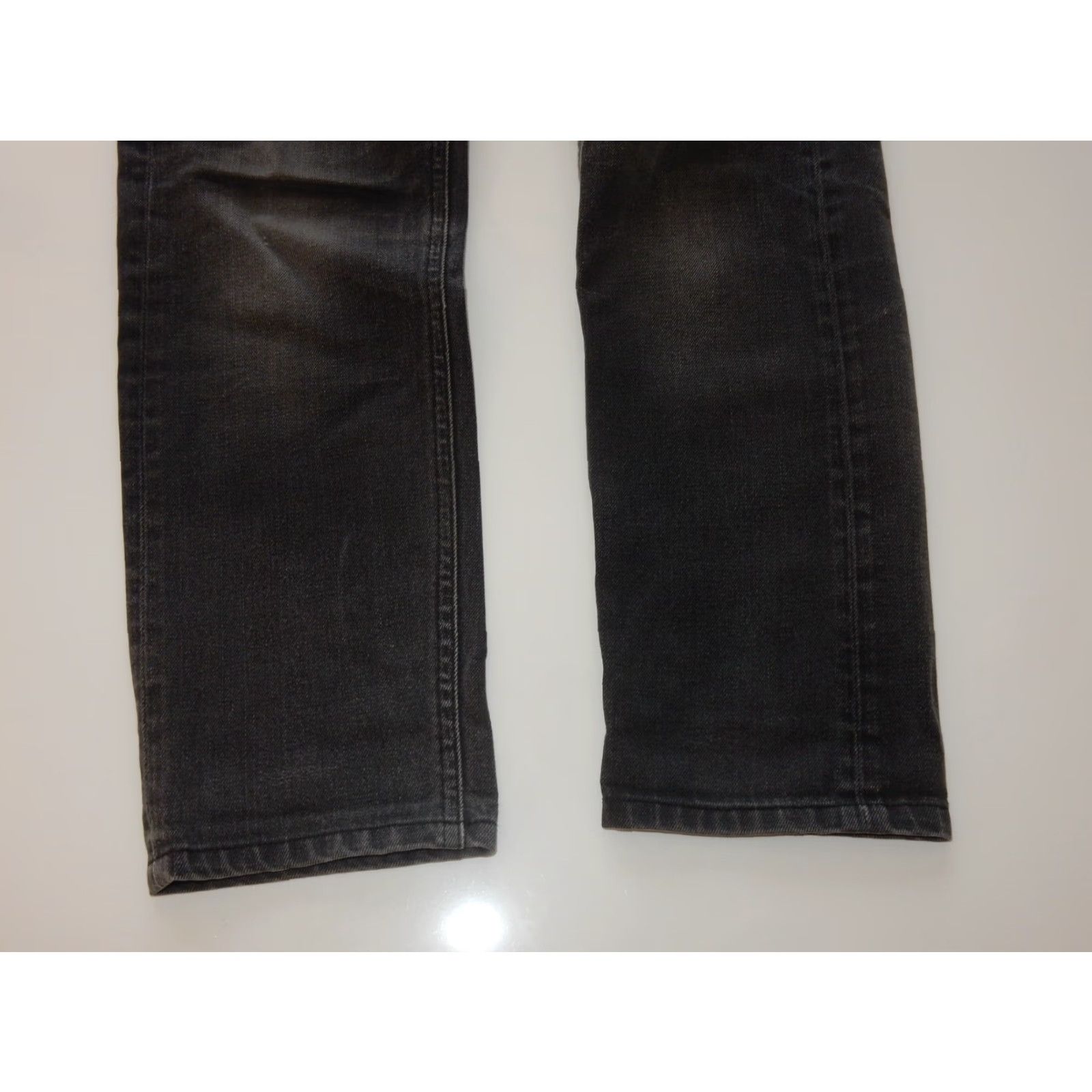 Nudie Jeans Nudie Jeans Co. Jeans Men Black Denim Straight 32 Inseam 28 Size 28x32 – Regular Size US 32 / EU 48 - 5 Thumbnail