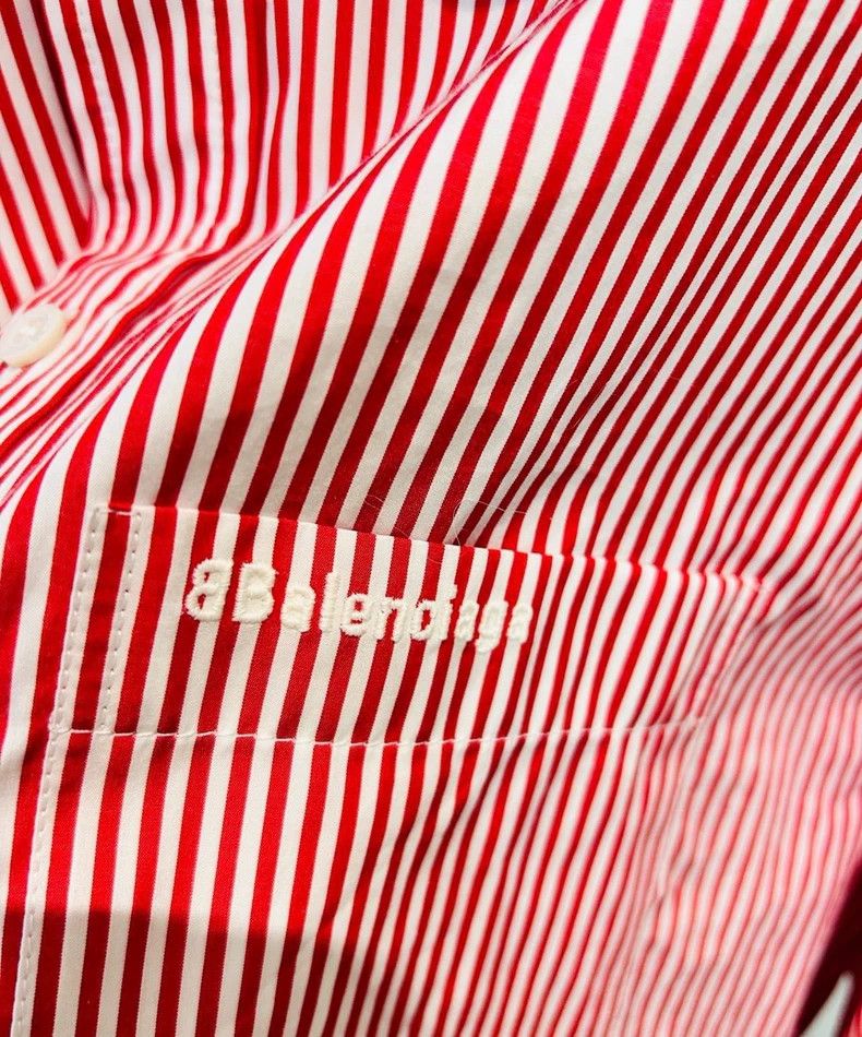Balenciaga Balenciaga size 36 Red plaid shirt Size M / US 6-8 / IT 42-44 - 3 Thumbnail