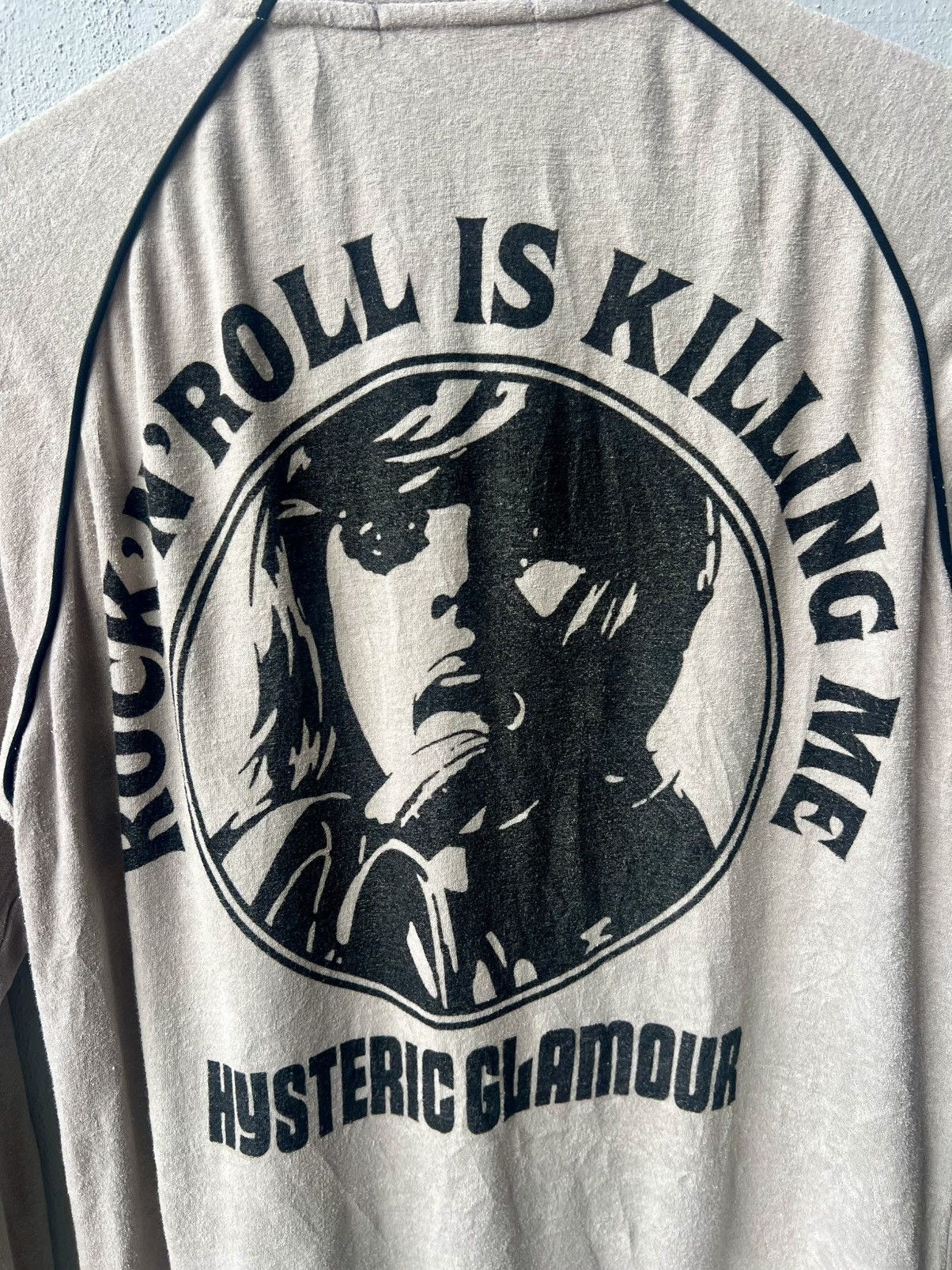 Hysteric Glamour Hysteric Glamour Rock N Roll Zip Up Sweater Size US M / EU 48-50 / 2 - 12 Thumbnail