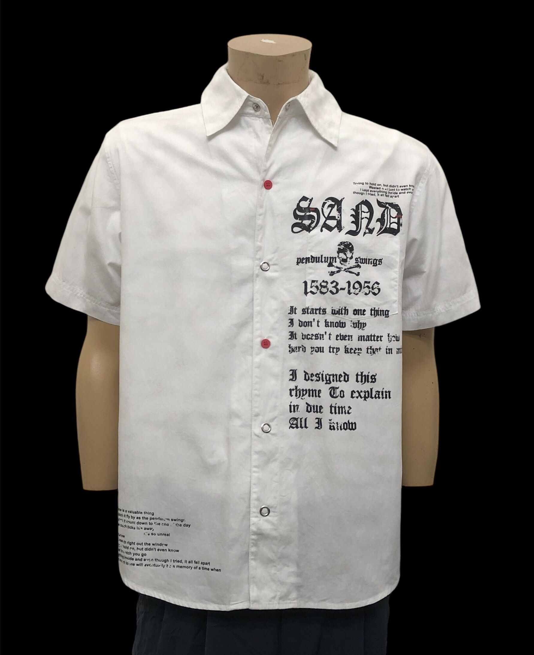 Designer × Seditionaries Rare Japanese Euphuistic Designer Seditionaries Punk Shirt Size US M / EU 48-50 / 2 - 1 Thumbnail