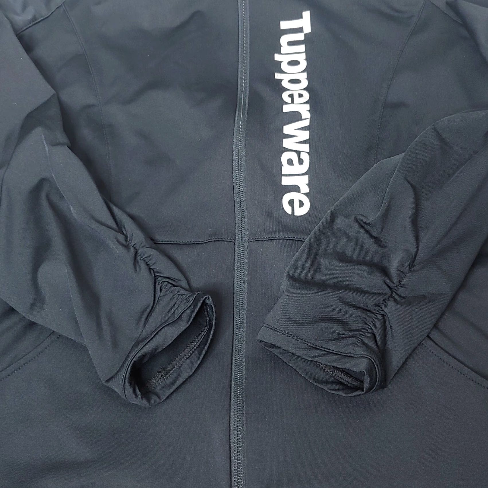 Vintage Tupperware Sweatshirt 70 Years Of The Party Sportek XXL Black Rouched Women Size XXL / US 16-18 / IT 52-54 - 3 Thumbnail