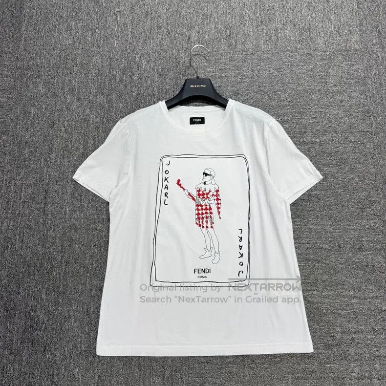 Fendi Fendi Old Master Poker Short Sleeve Size US L / EU 52-54 / 3 - 1 Thumbnail