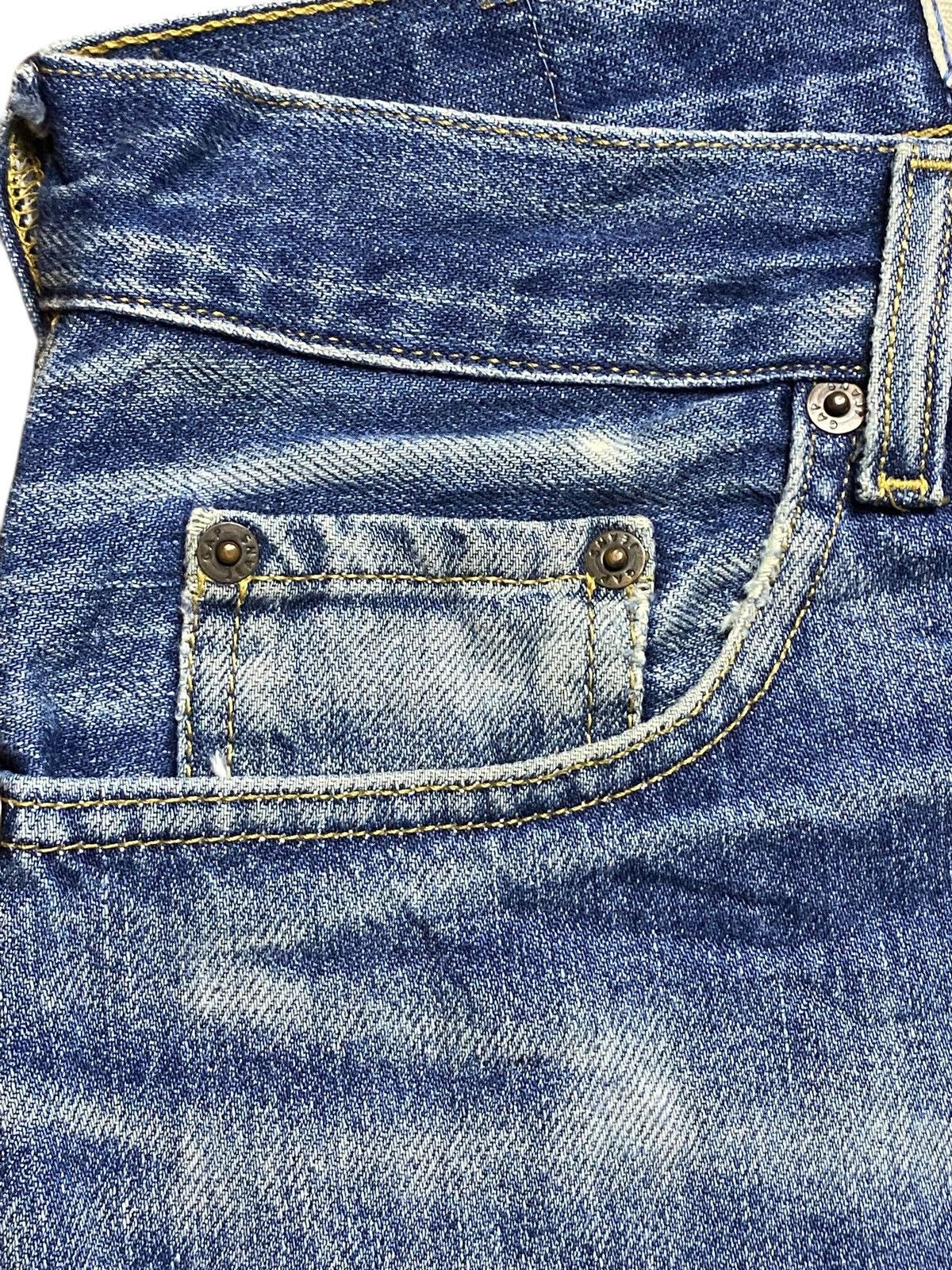 Gap Vintage Gap Denim Blue Wash Distressed Baggy Jeans Size US 30 / EU 46 - 8 Thumbnail