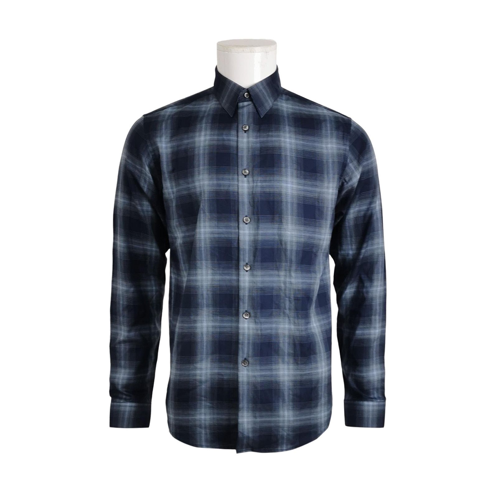 Theory Theory Checked Cotton Button Up Shirt S Size US S / EU 44-46 / 1 - 1 Thumbnail