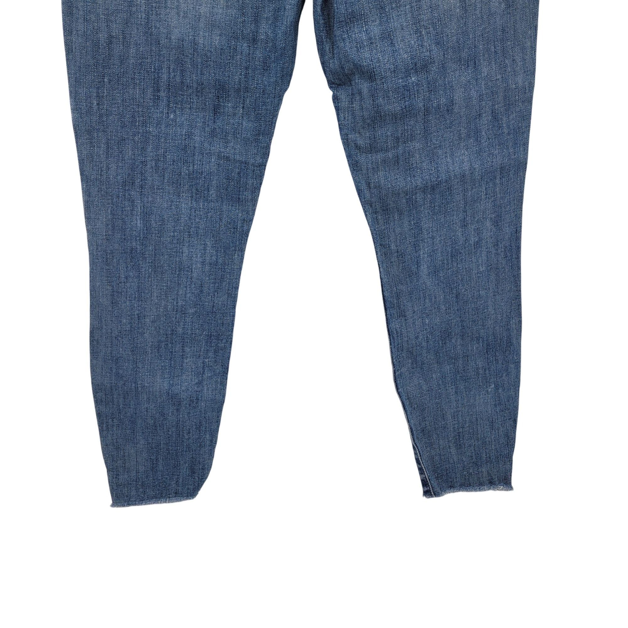 MOTHER Mother The Stunner Ankle Step Fray Jeans Medium Wash Size 29 Size 29" - 11 Thumbnail