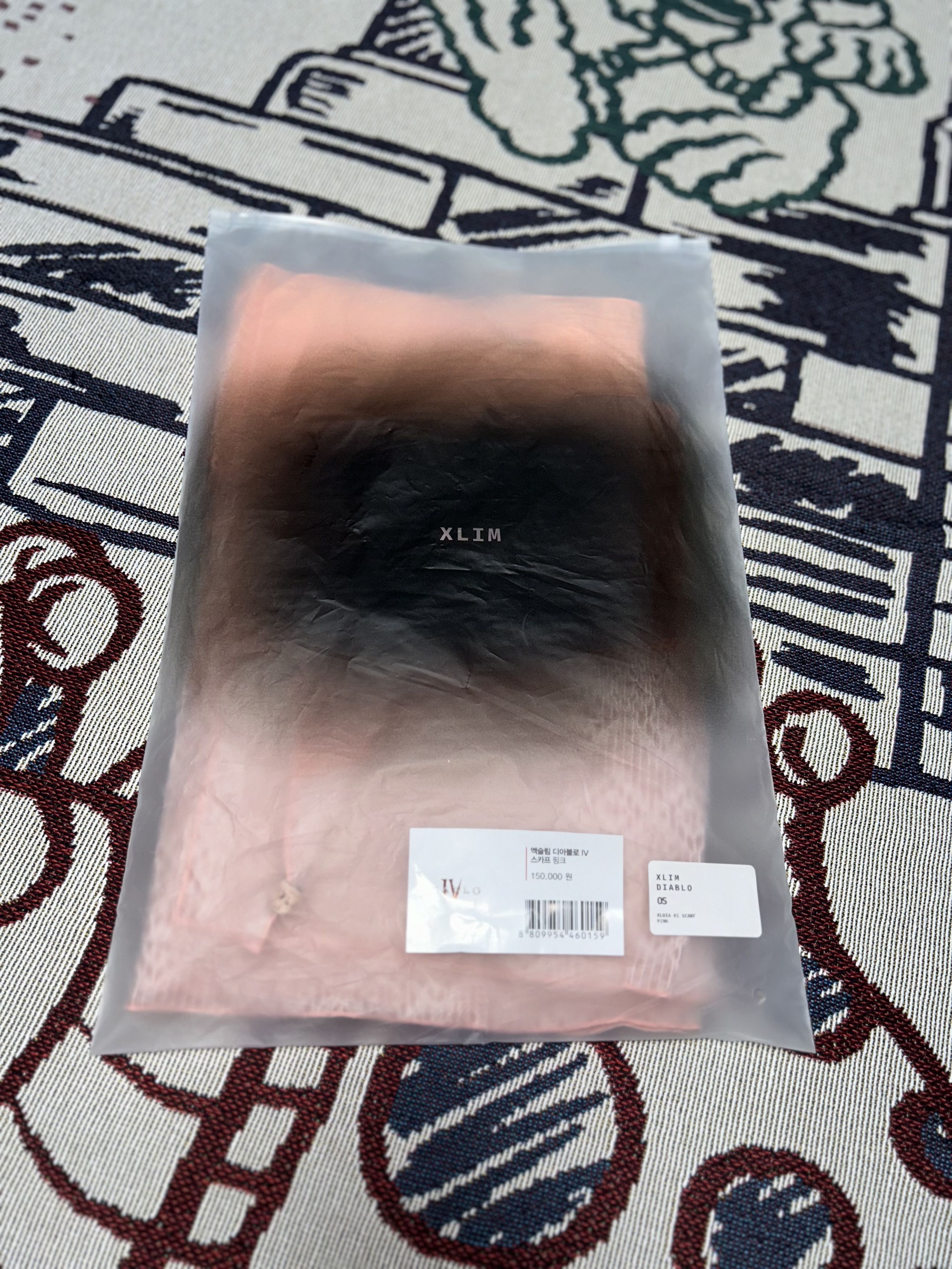 XLIM xlim x diablo xlida scarf pink Size ONE SIZE - 5 Thumbnail