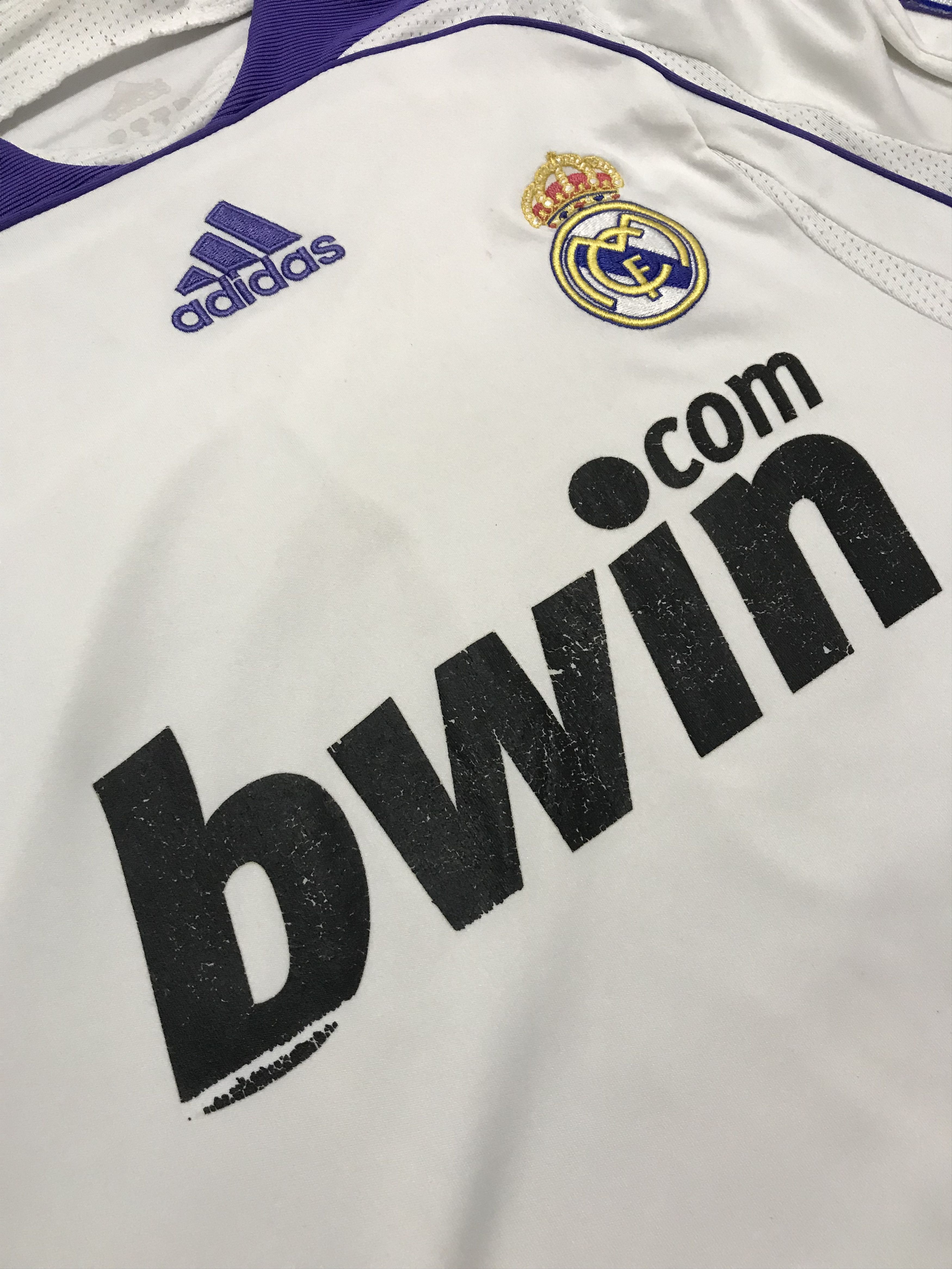 Adidas Real Madrid Jersey 2007-2008 Long Sleeve Size US M / EU 48-50 / 2 - 3 Thumbnail