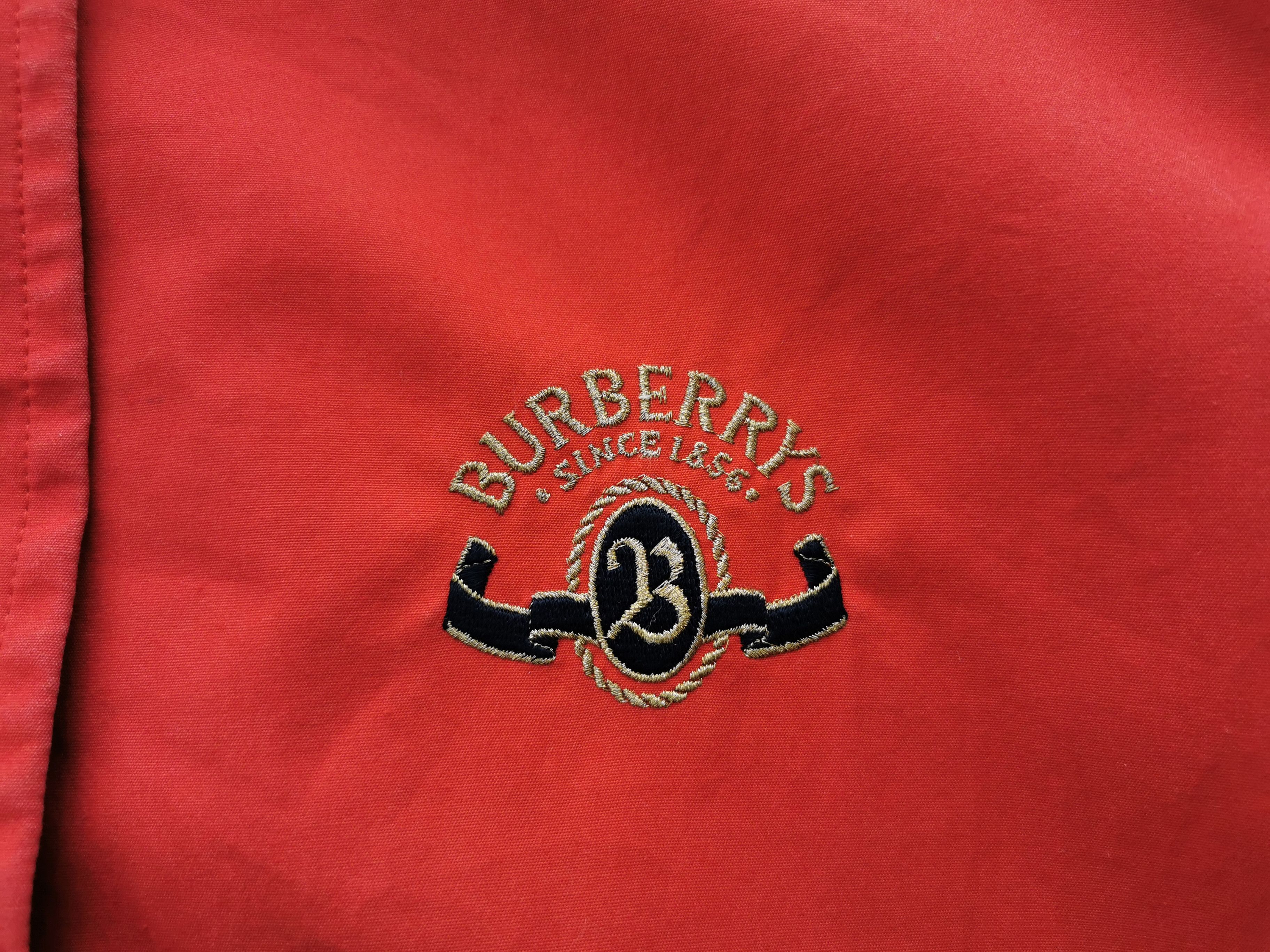 Burberry Vintage 90s Burberry Windbreaker Logo Made In Japan Size L Size US M / EU 48-50 / 2 - 5 Thumbnail