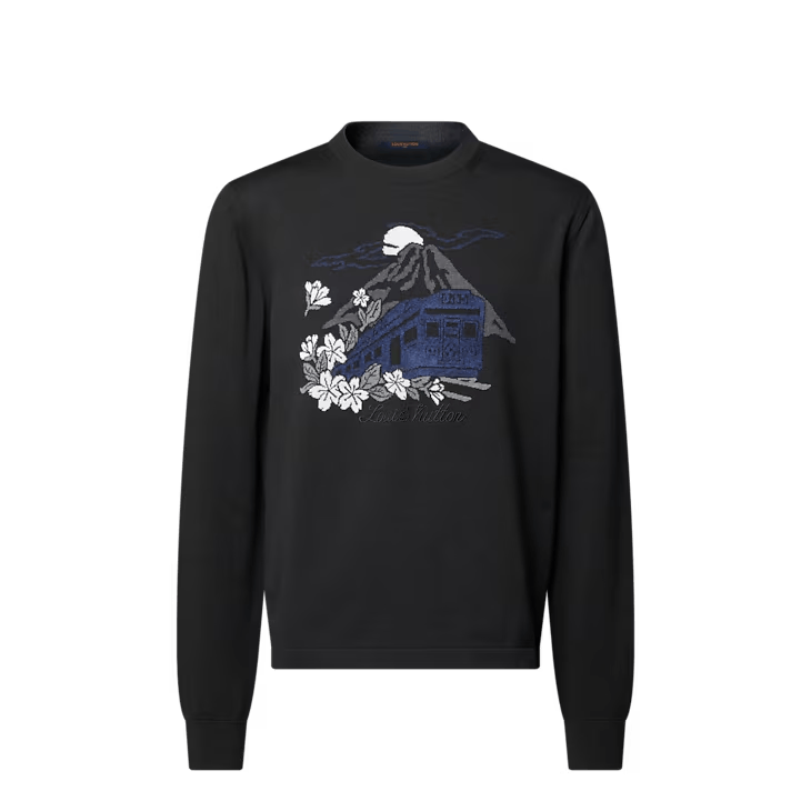 Louis Vuitton Knitted Long-Sleeved Crewneck Size US XXL / EU 58 / 5 - 1 Thumbnail