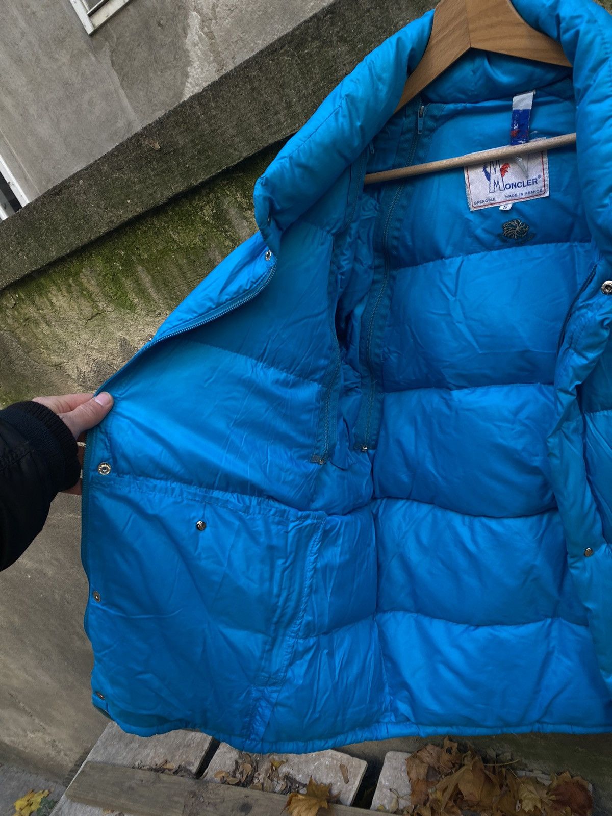 Moncler × Vintage Vintage 80s Moncler Grenoble Puffer Transformed Jacket Size US L / EU 52-54 / 3 - 14 Thumbnail