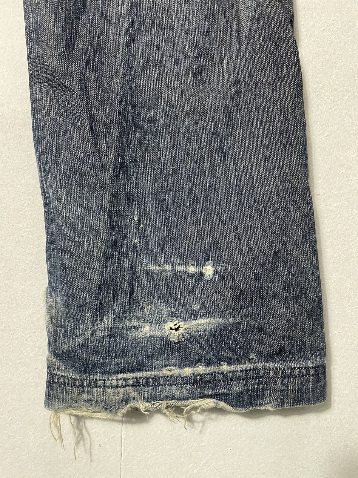 Japanese Brand LNG Multi Pockets Flair Cut Jeans Size US 35 - 20 Thumbnail