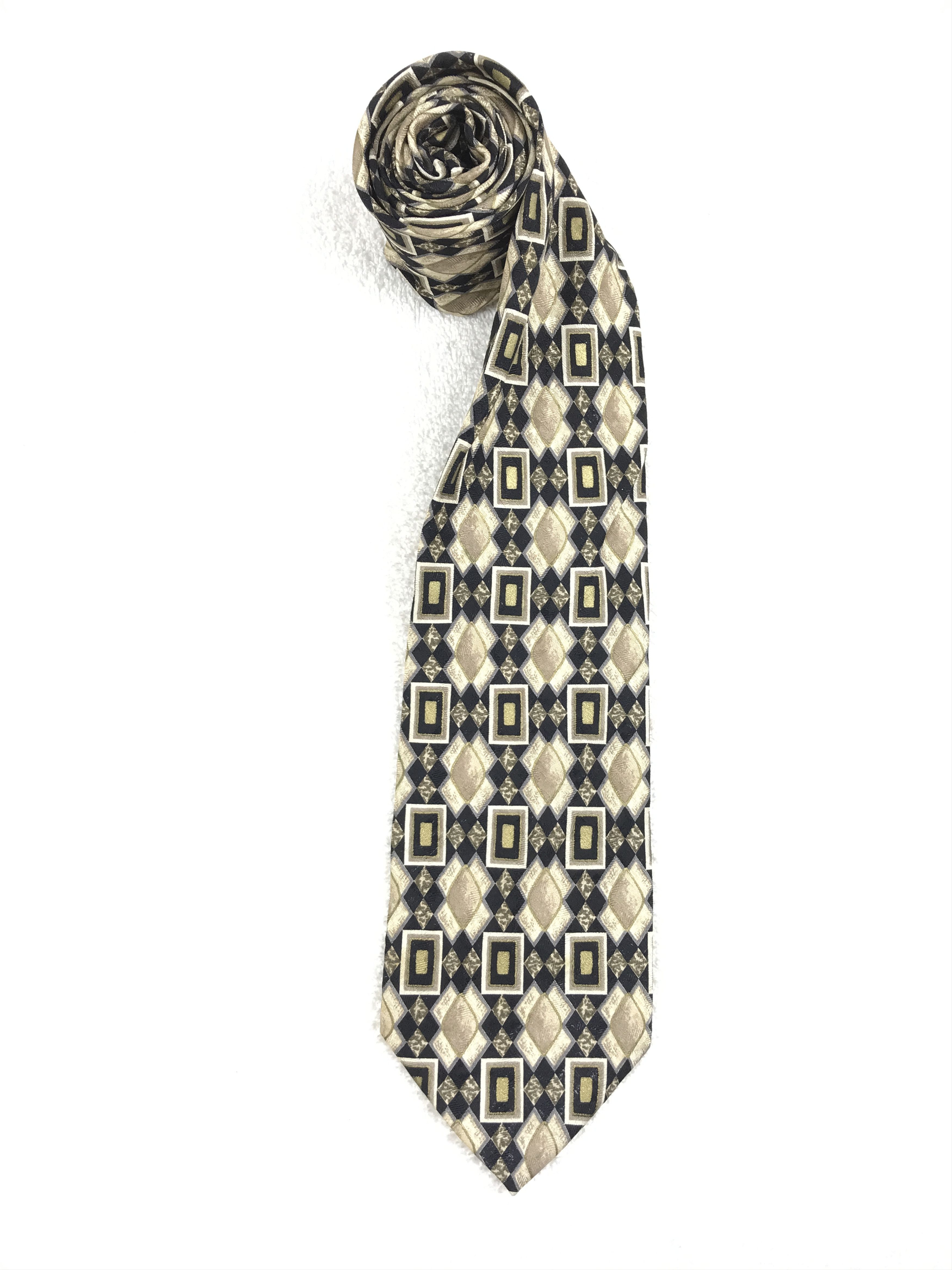 Vintage Vintage Giorgio Benelli Silk Necktie Size ONE SIZE - 2 Thumbnail