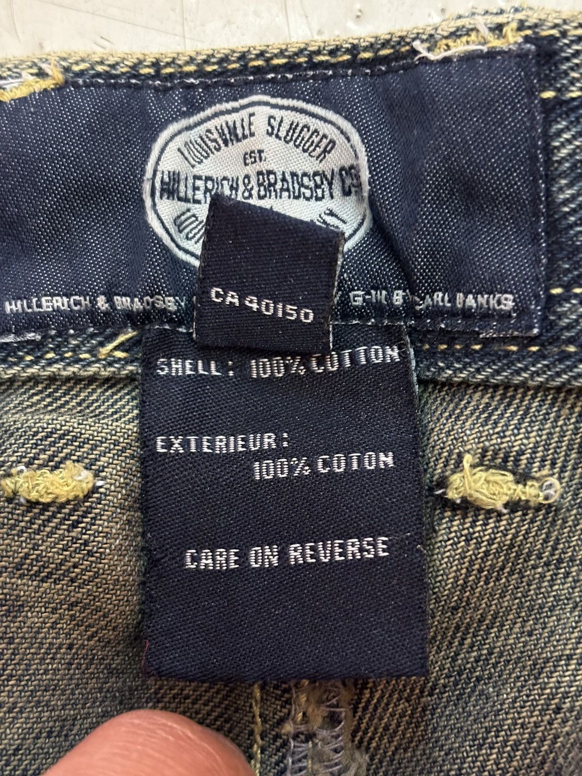 Vintage ***FINAL DROP***RARE 00 HILLERICH &BRADSBY BASEBALL PATCH 40 Size US 40 / EU 56 - 7 Thumbnail