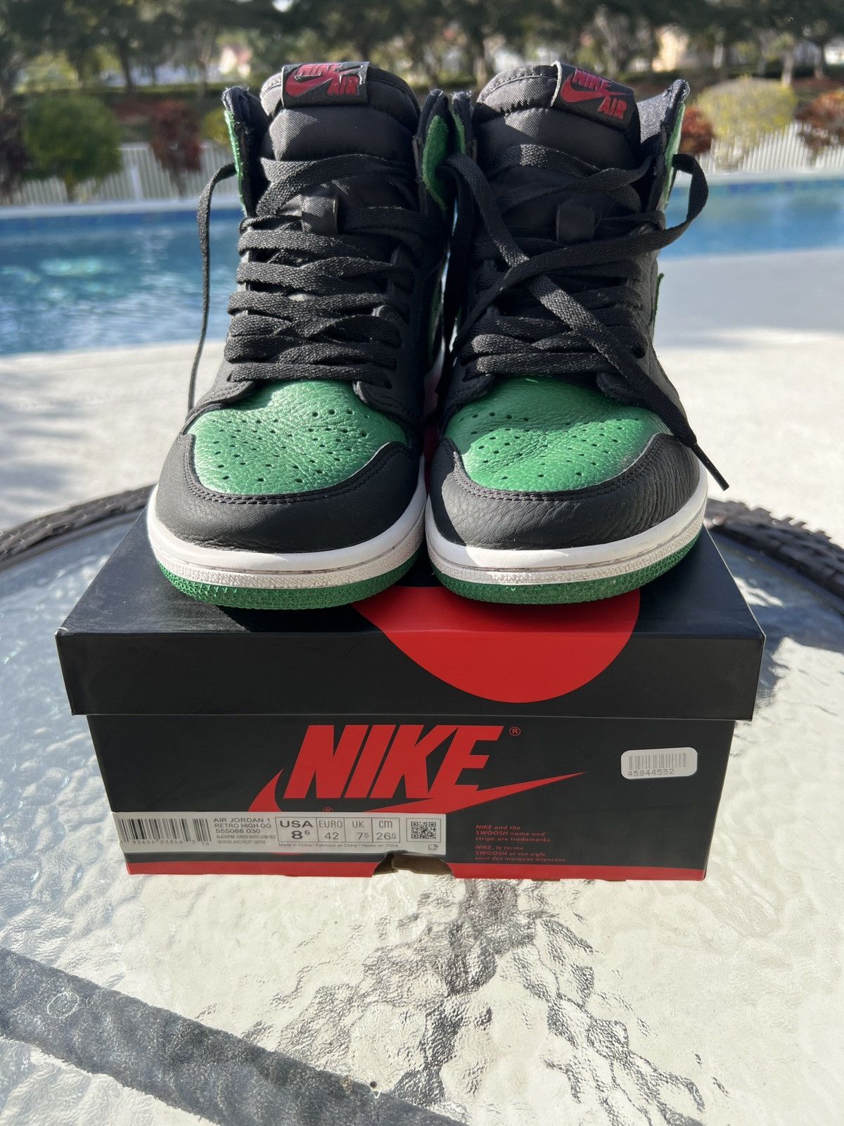 Jordan Brand Air Jordan 1s retro Pine Green 2020 Size US 8.5 / EU 41-42 - 3 Thumbnail