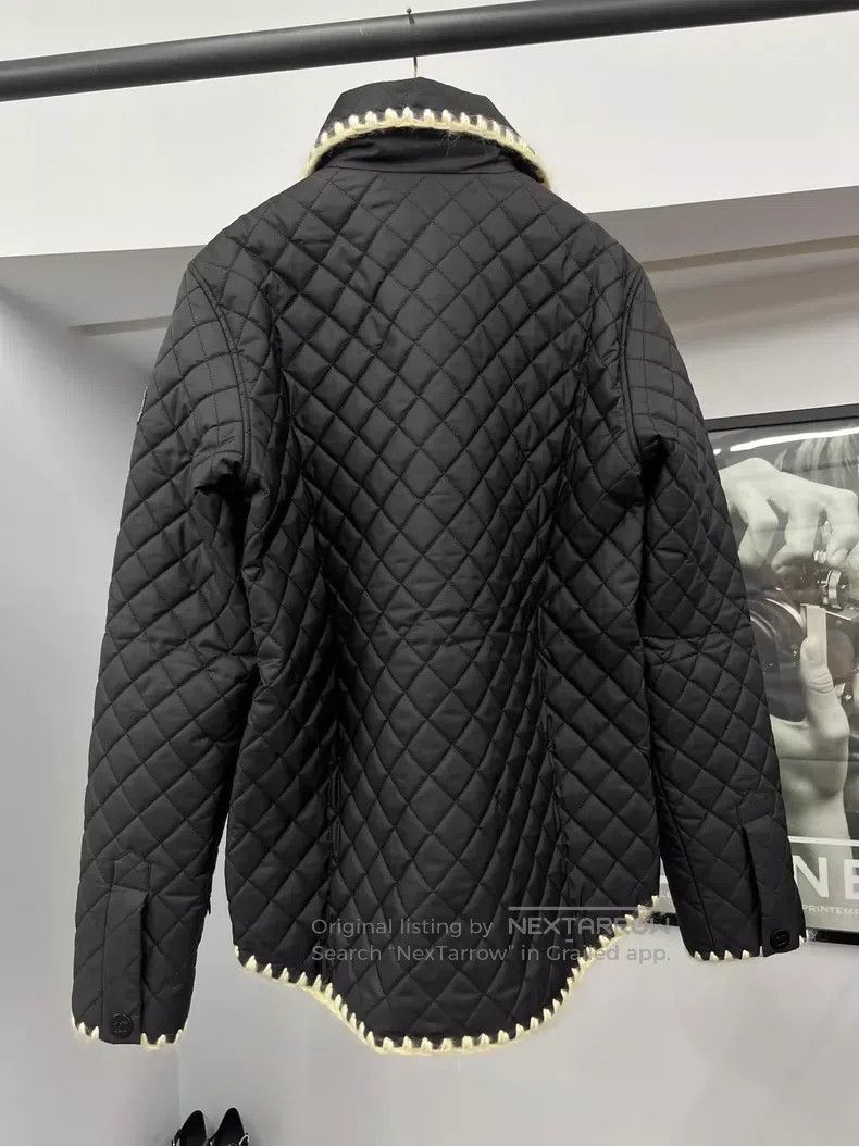 Chanel Chanel Ski series black diamond-patterned cotton suit coat Size XS / US 0-2 / IT 36-38 - 3 Thumbnail