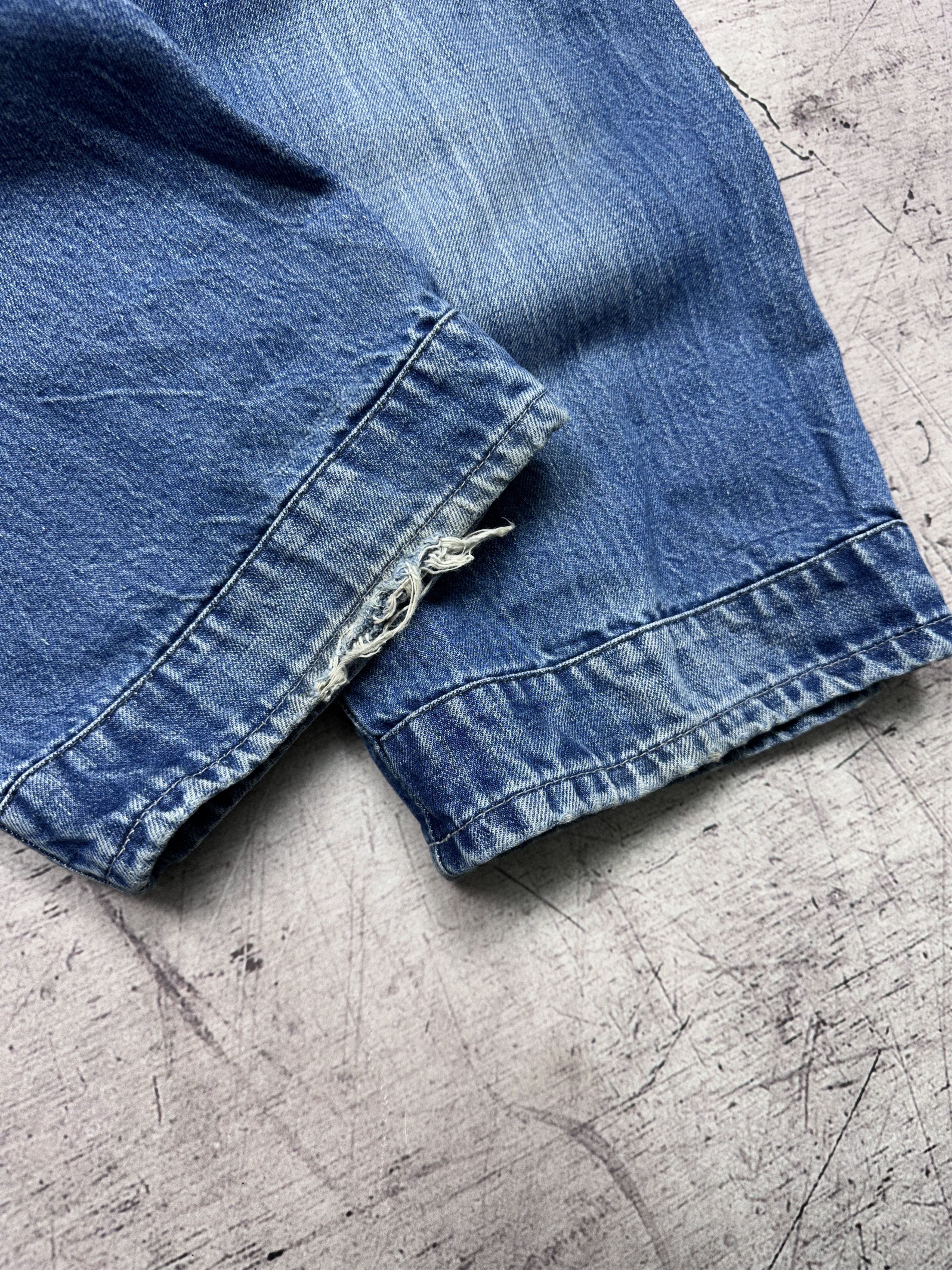 G-Star × Vintage G Star Raw Elwood Vintage Mens Denim Pants Double Knee Jeans Size US 30 / EU 46 - 8 Thumbnail