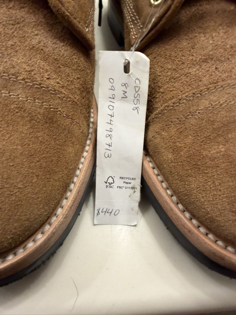 J.Crew Hambleton x J. Crew No. 1 Cap Toe Suede Men's Boots Size US 8 / EU 41 - 3 Thumbnail