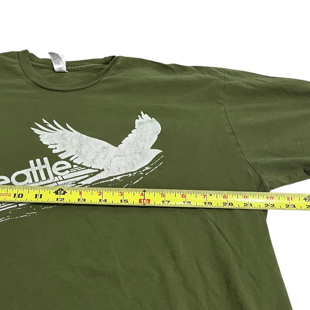 American Apparel VINTAGE American Apparel Seattle T Shirt y2k Size US XL / EU 56 / 4 - 3 Thumbnail
