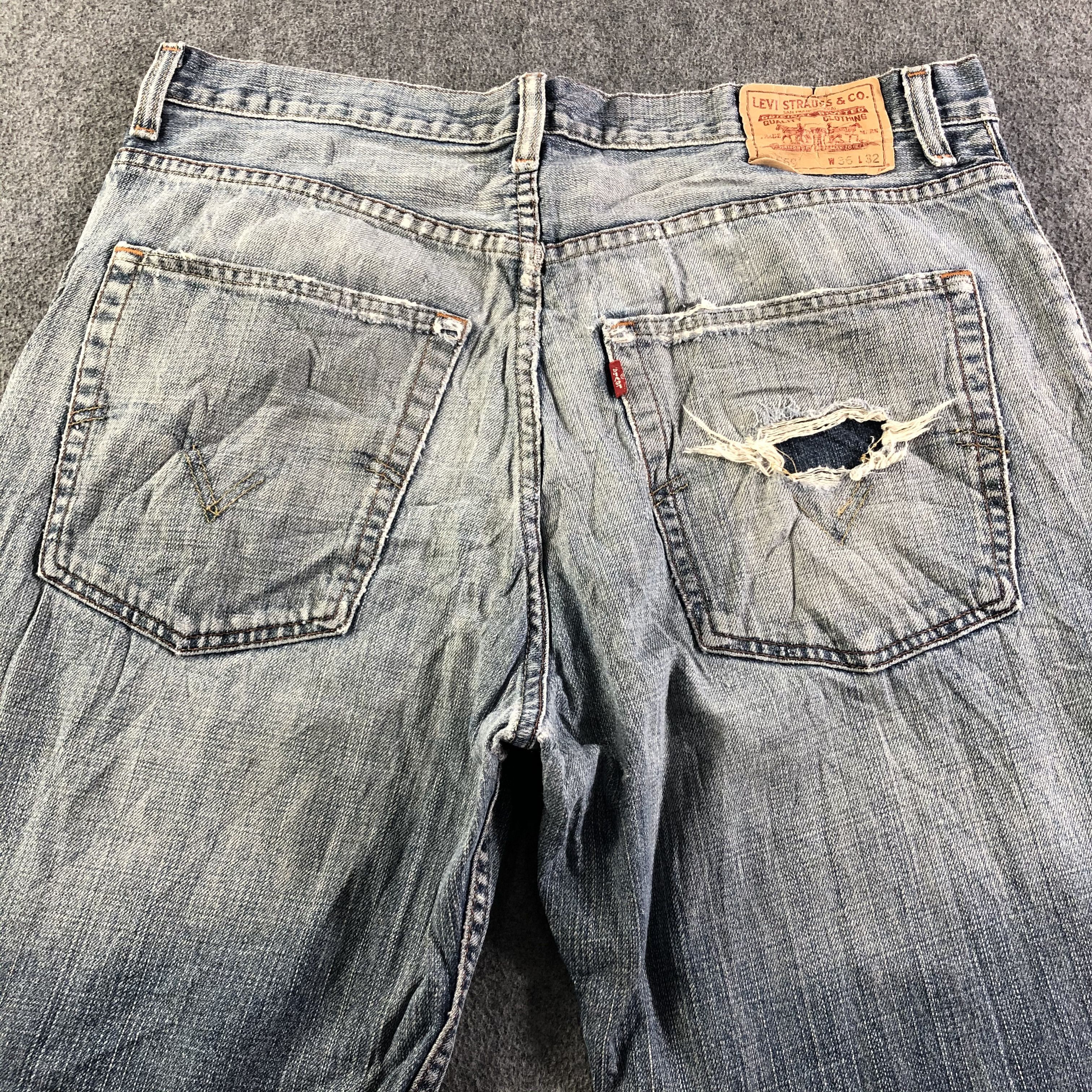 Levi's Vintage Levis 569 Jeans-J3205 Size US 38 / EU 54 - 4 Thumbnail