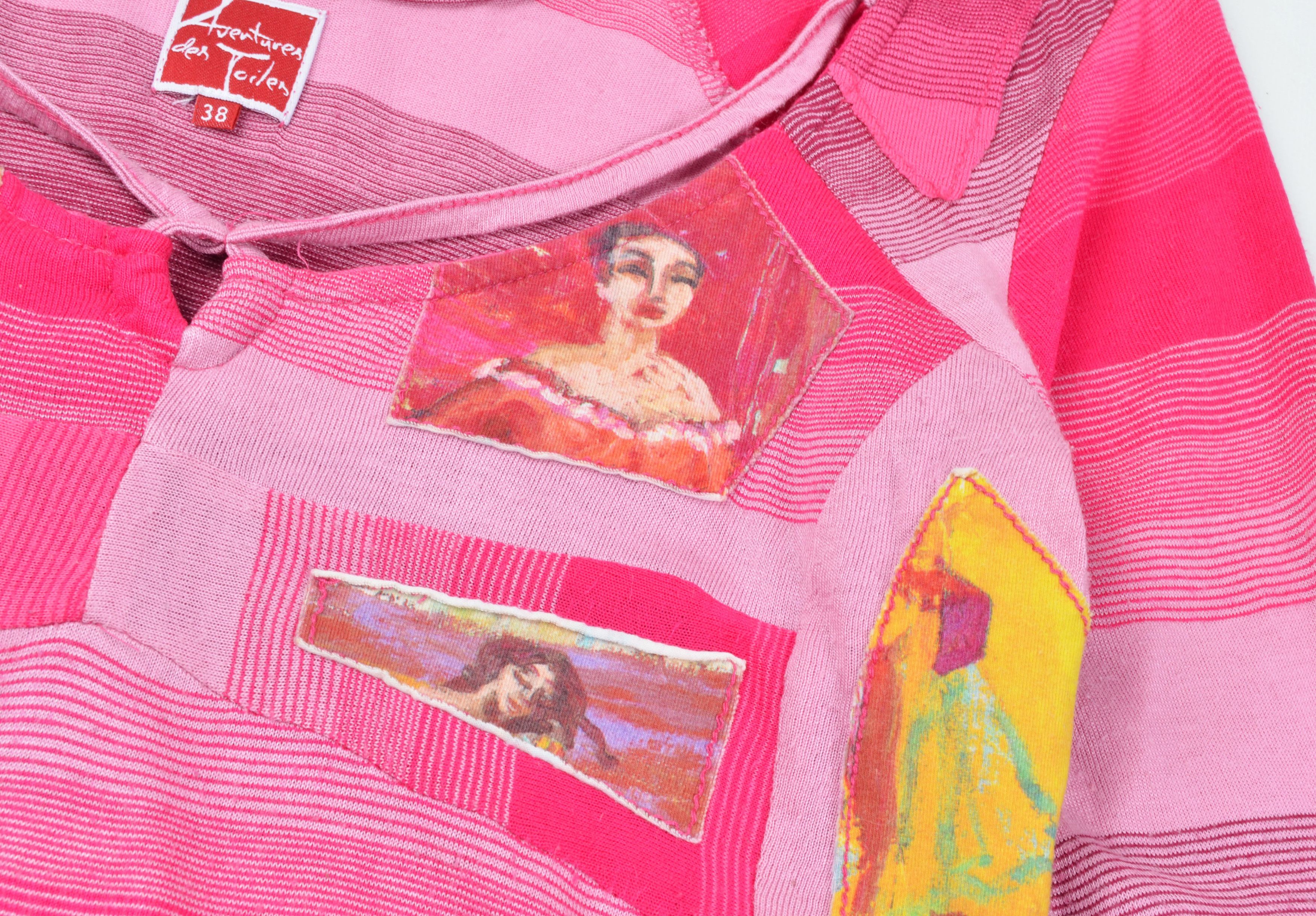 Designer Aventures des Toiles Y2K Kidcore Cute Top Size XS / US 0-2 / IT 36-38 - 7 Thumbnail