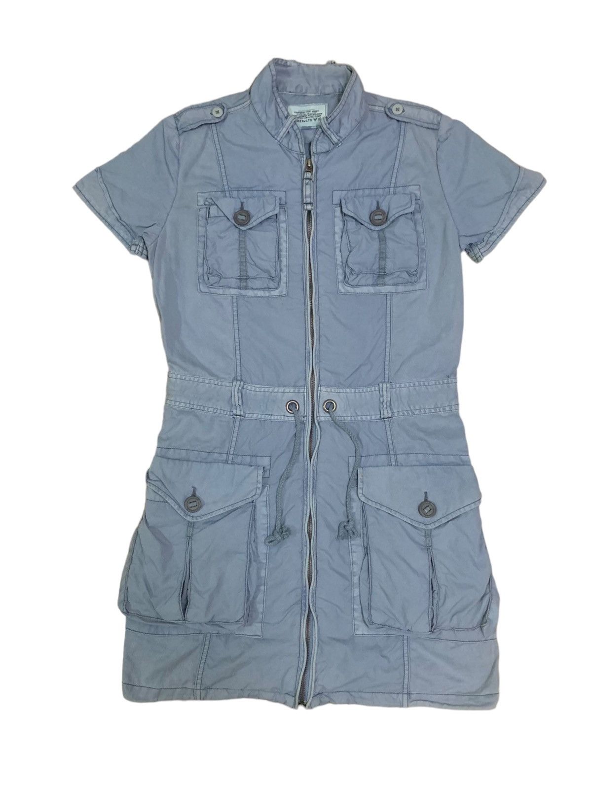 image of Vintage Avirex Ltd Stock No 28-A6755 Multipocket Dress in Blue, Women's (Size Medium)